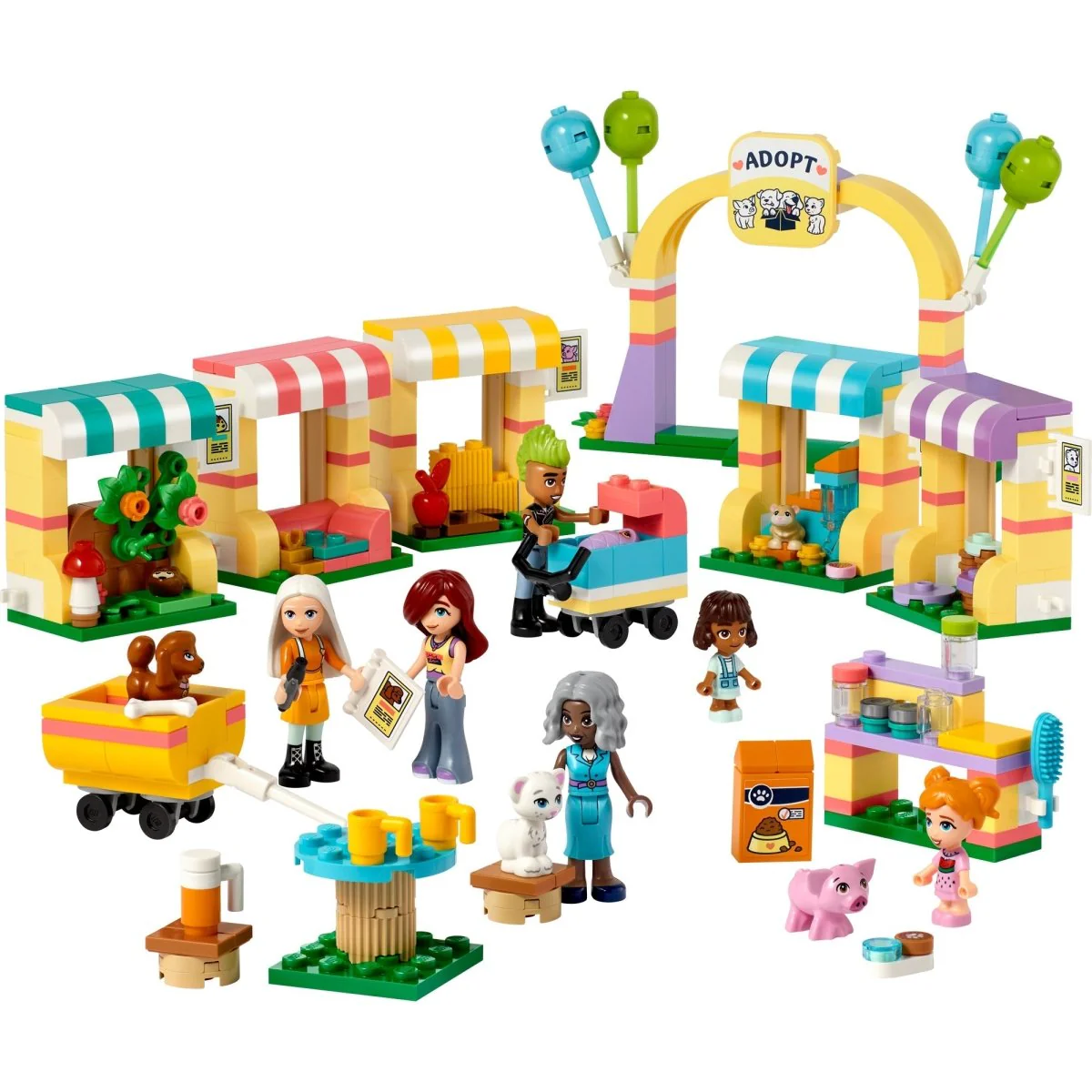 LEGO Friends Pet Adoption Day, 42615, Ages 6+, 400 Pieces - Image 7