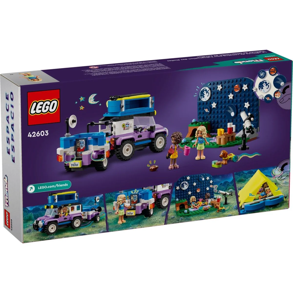 LEGO Friends Stargazing Camping Vehicle, 42603, Ages 7+, 364 Pieces - Image 3