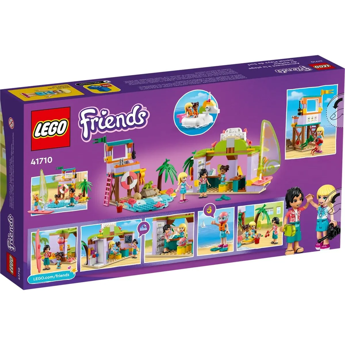 LEGO Friends Surfer Beach Fun, 41710, Ages 6+, 288 Pieces - Image 2