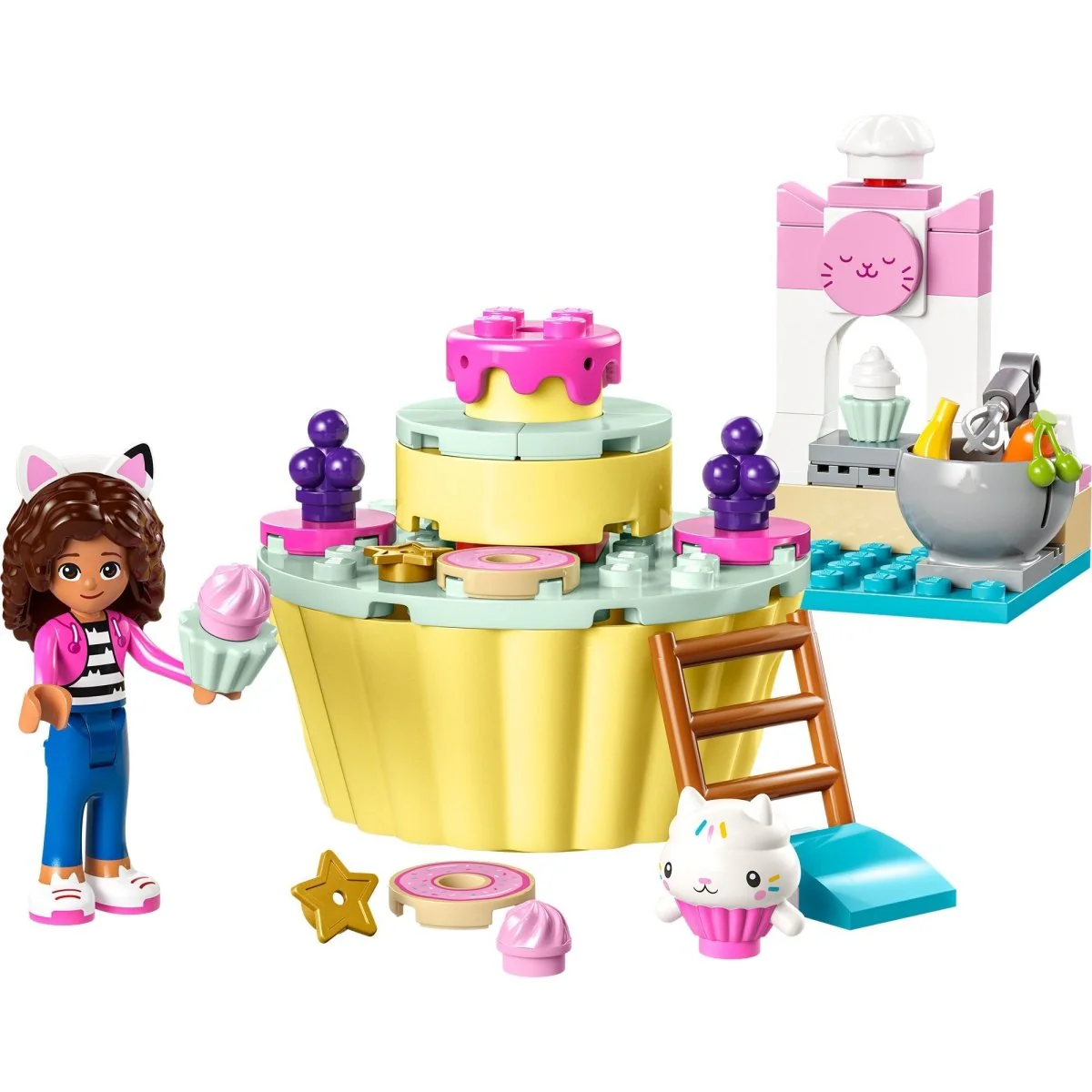 LEGO Gabby's Dollhouse Bakey with Cakey Fun, 10785, Ages 4+, 58 Pieces - Image 4