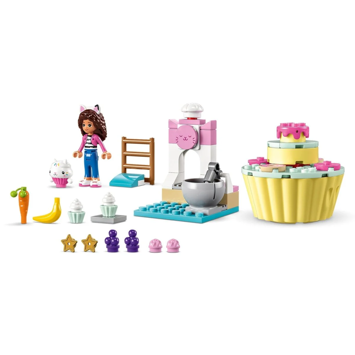 LEGO Gabby's Dollhouse Bakey with Cakey Fun, 10785, Ages 4+, 58 Pieces - Image 5