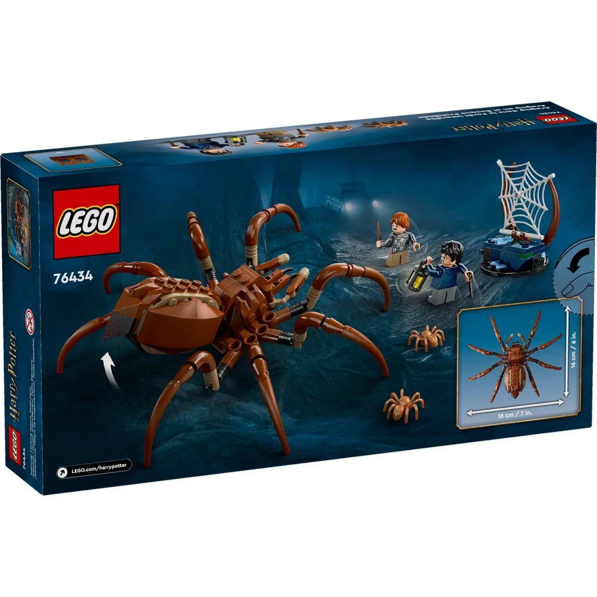 LEGO Harry Potter Aragog in the Forbidden Forest, 76434, Ages 7+, 195 Pieces - Image 3