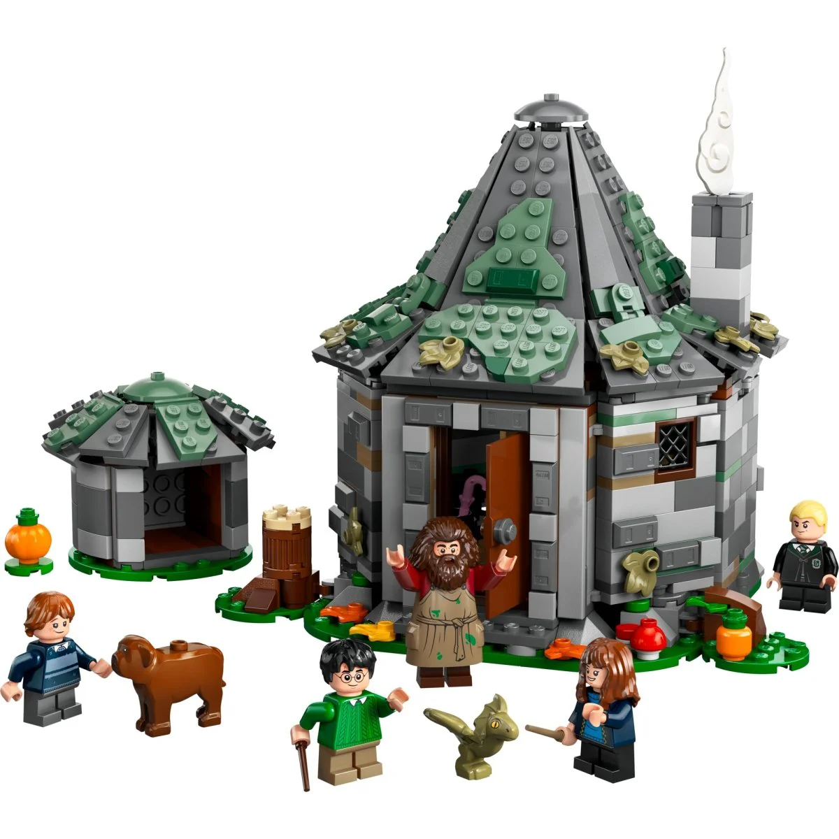 LEGO Harry Potter Hagrid's Hut: An Unexpected Visit, 76428, Ages 8+, 896 Pieces - Image 4