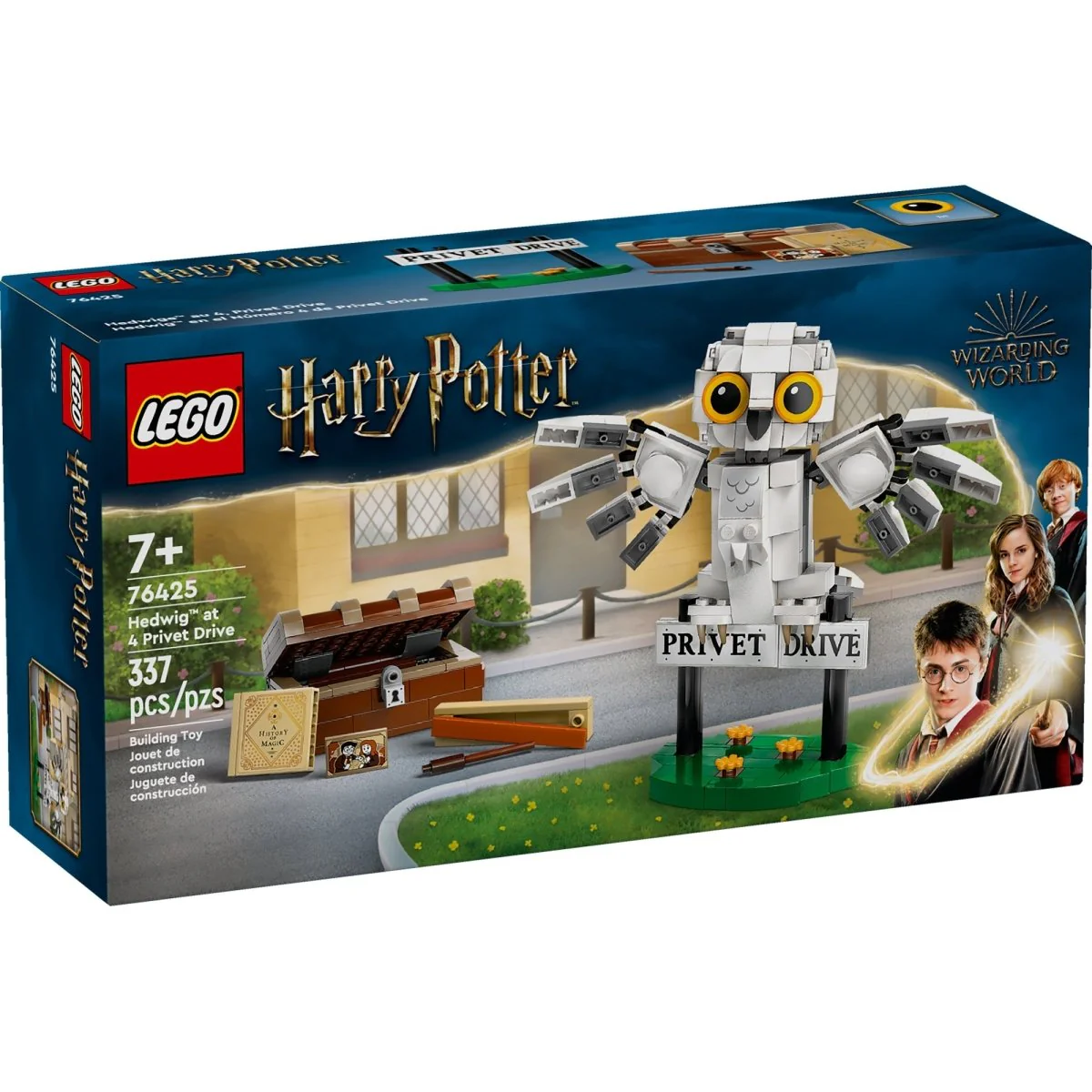 LEGO Harry Potter Hedwig at 4 Privet Drive, 76425, Ages 7+, 337 Pieces - Image 2