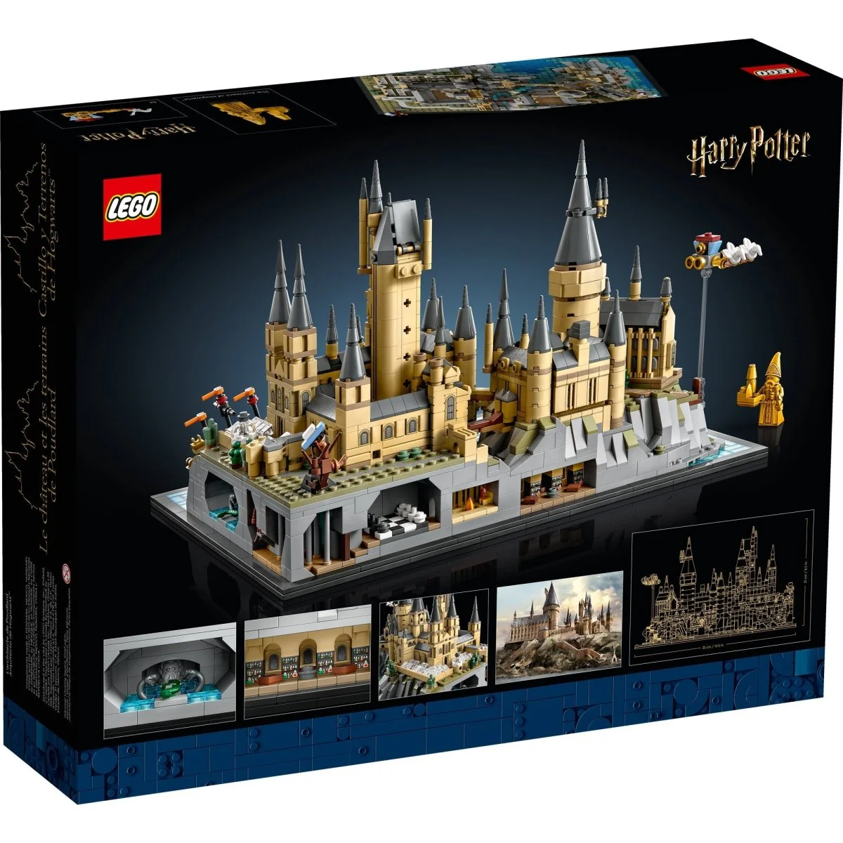 LEGO Harry Potter Hogwarts Castle and Grounds, 76419, Ages 18+, 2660 Pieces - Image 3