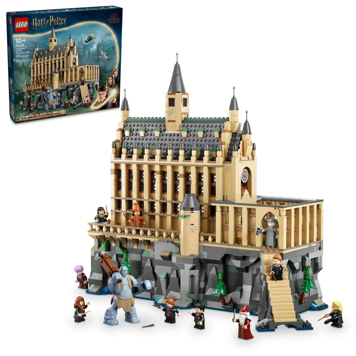 LEGO Harry Potter Hogwarts Castle: The Great Hall, 76435, Ages 10+, 1732 Pieces