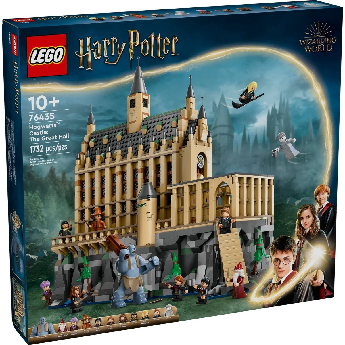 LEGO Harry Potter Hogwarts Castle: The Great Hall, 76435, Ages 10+, 1732 Pieces - Image 2