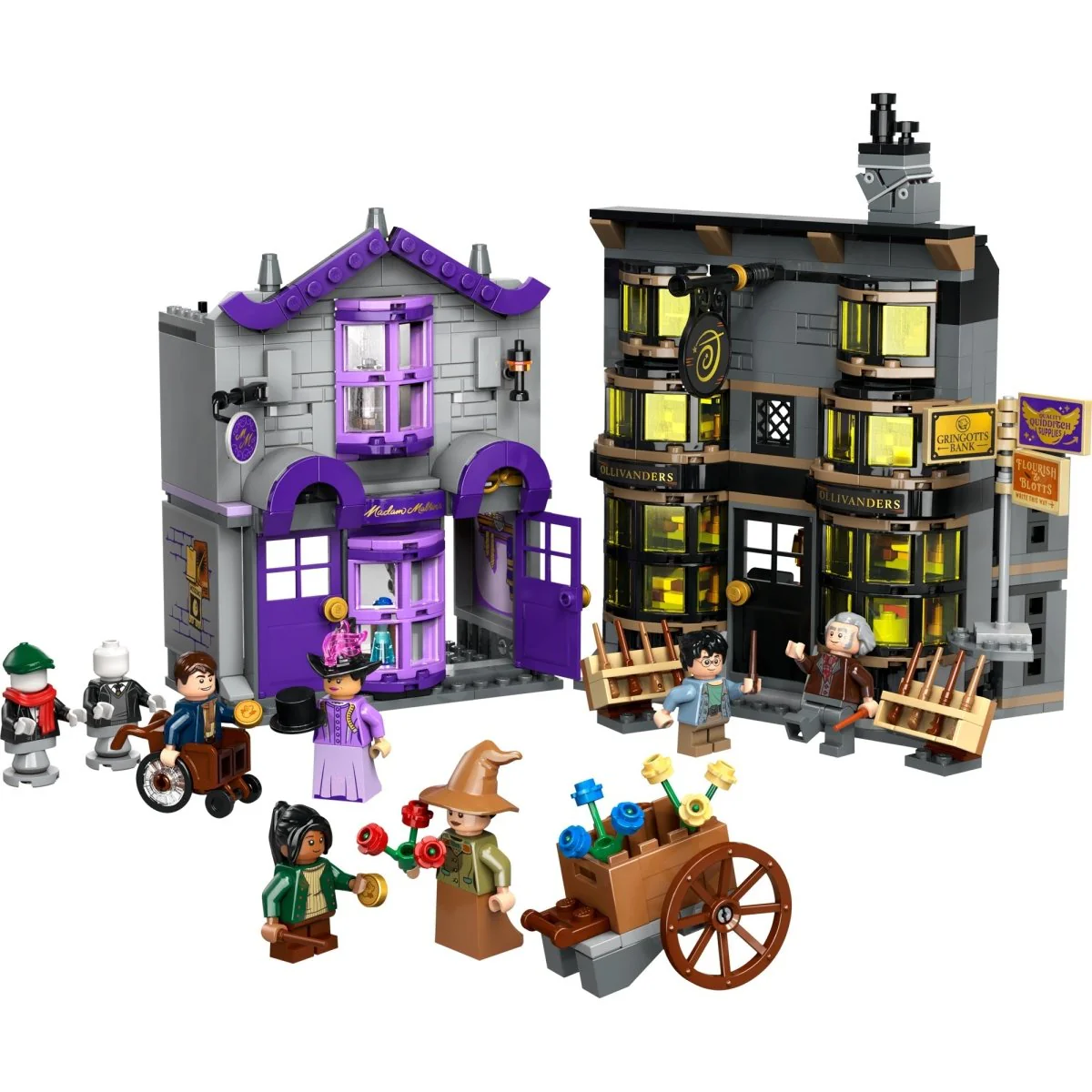 LEGO Harry Potter Ollivanders & Madam Malkin's Robes, 76439, Ages 8+, 744 Pieces - Image 4