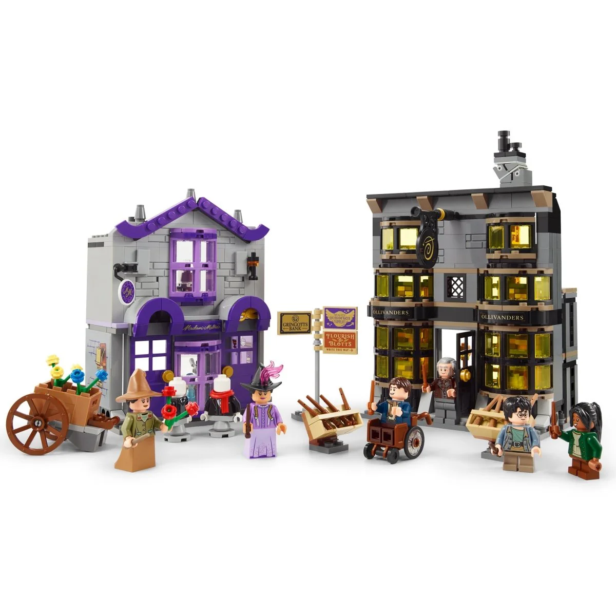 LEGO Harry Potter Ollivanders & Madam Malkin's Robes, 76439, Ages 8+, 744 Pieces - Image 5