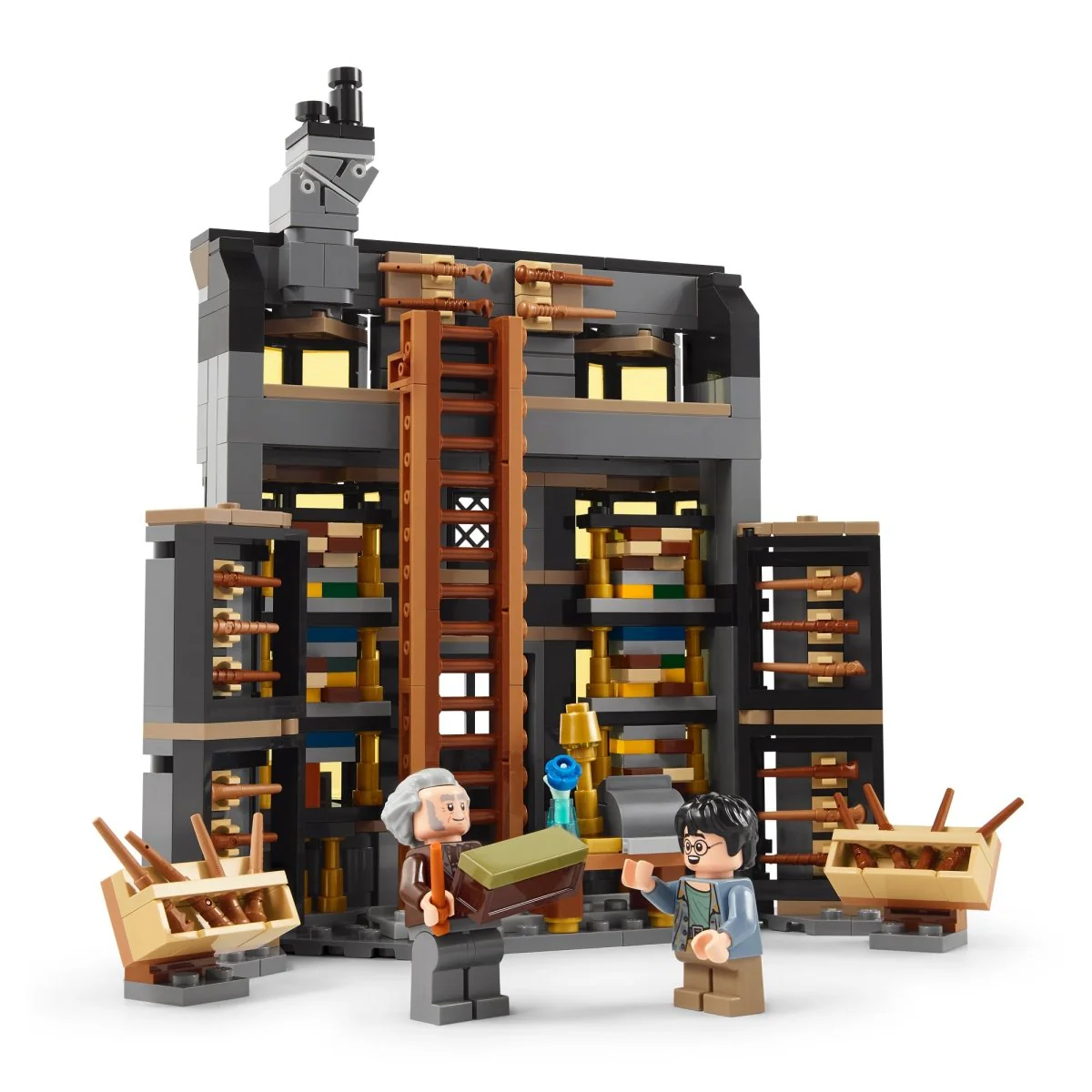 LEGO Harry Potter Ollivanders & Madam Malkin's Robes, 76439, Ages 8+, 744 Pieces - Image 6