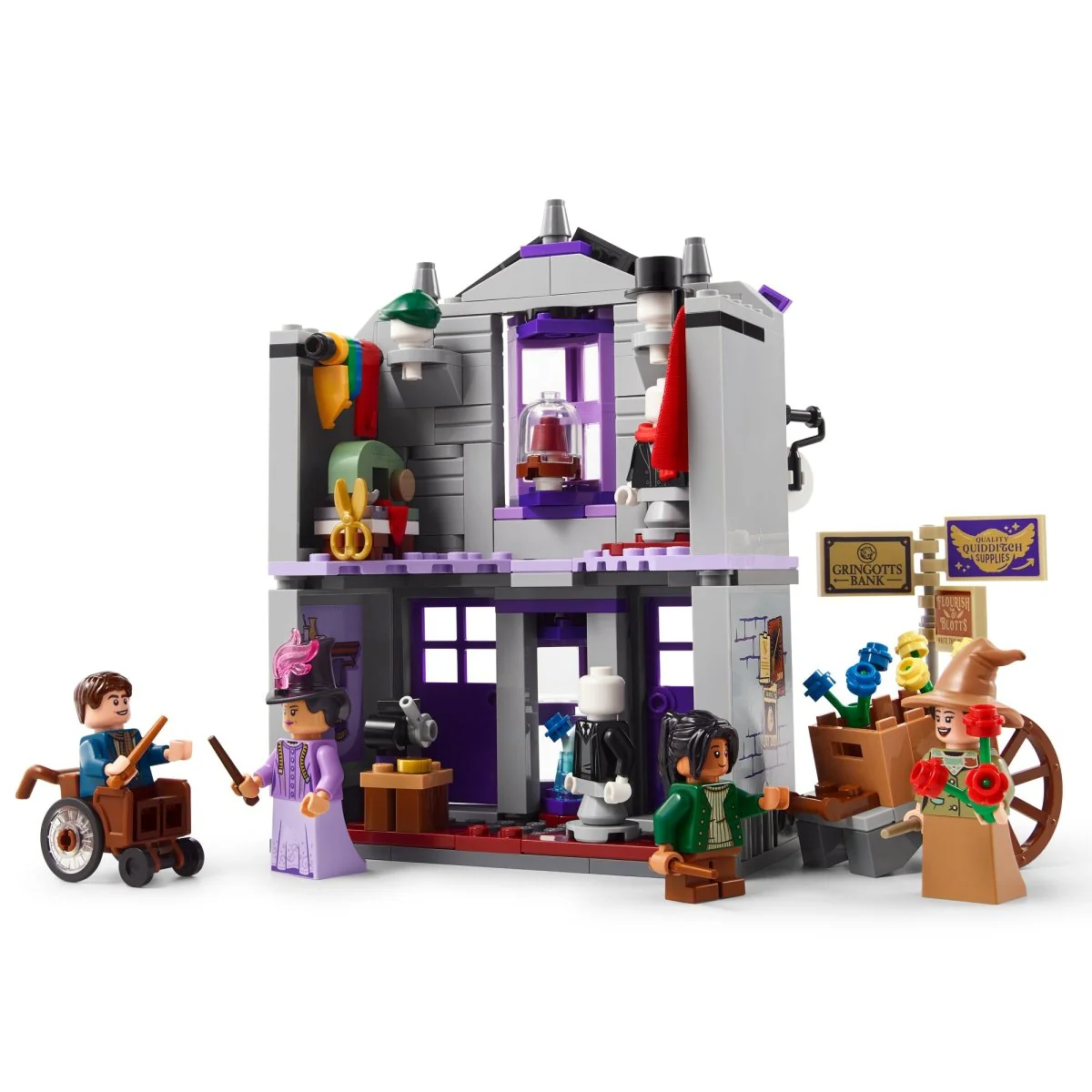 LEGO Harry Potter Ollivanders & Madam Malkin's Robes, 76439, Ages 8+, 744 Pieces - Image 7