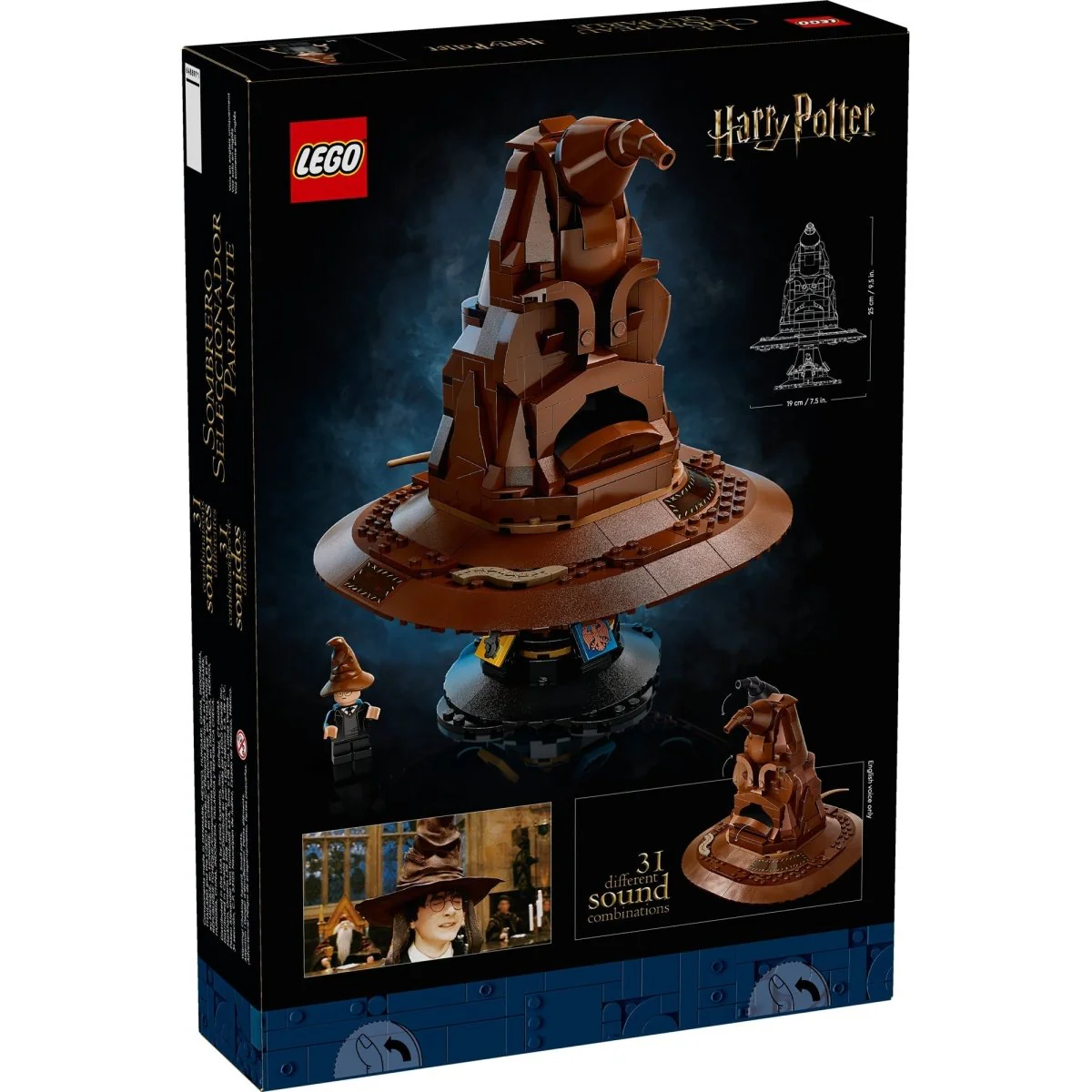 LEGO Harry Potter Talking Sorting Hat, 76429, Ages 18+, 561 Pieces - Image 2