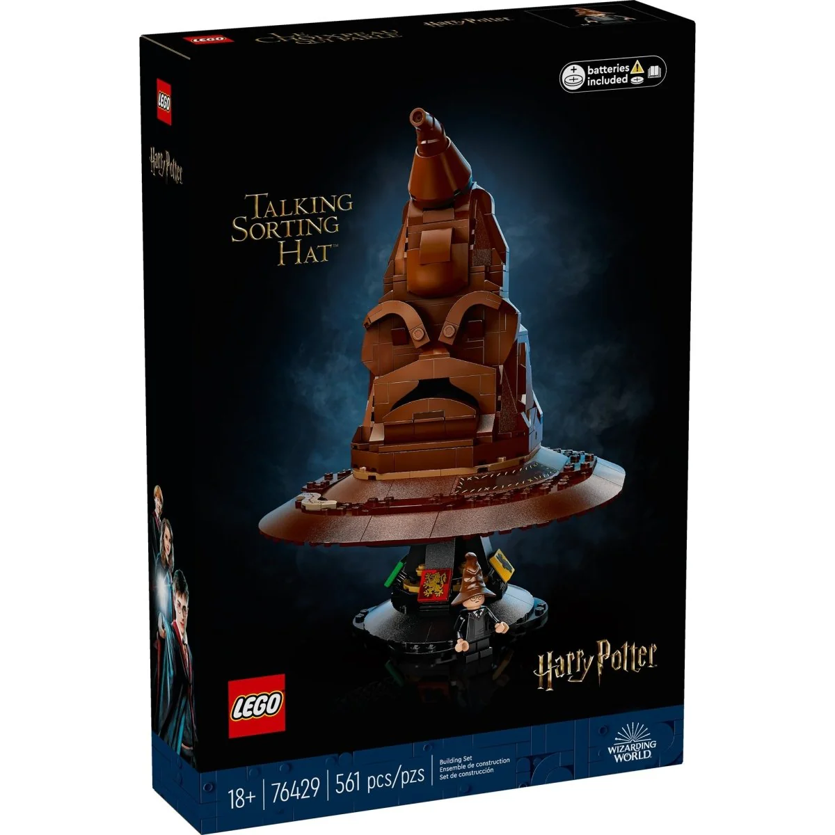 LEGO Harry Potter Talking Sorting Hat, 76429, Ages 18+, 561 Pieces - Image 3