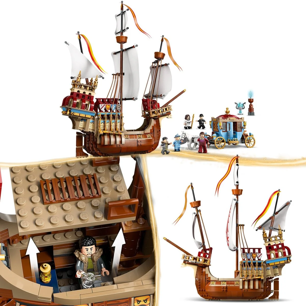 LEGO Harry Potter Triwizard Tournament: The Arrival, 76440, Ages 10+, 1229 Pieces - Image 8