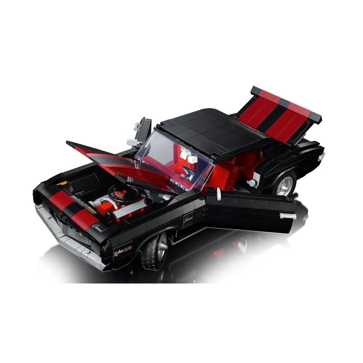 LEGO Icons Chevrolet Camaro Z28, 10304, Ages 18+, 1456 Pieces - Image 6