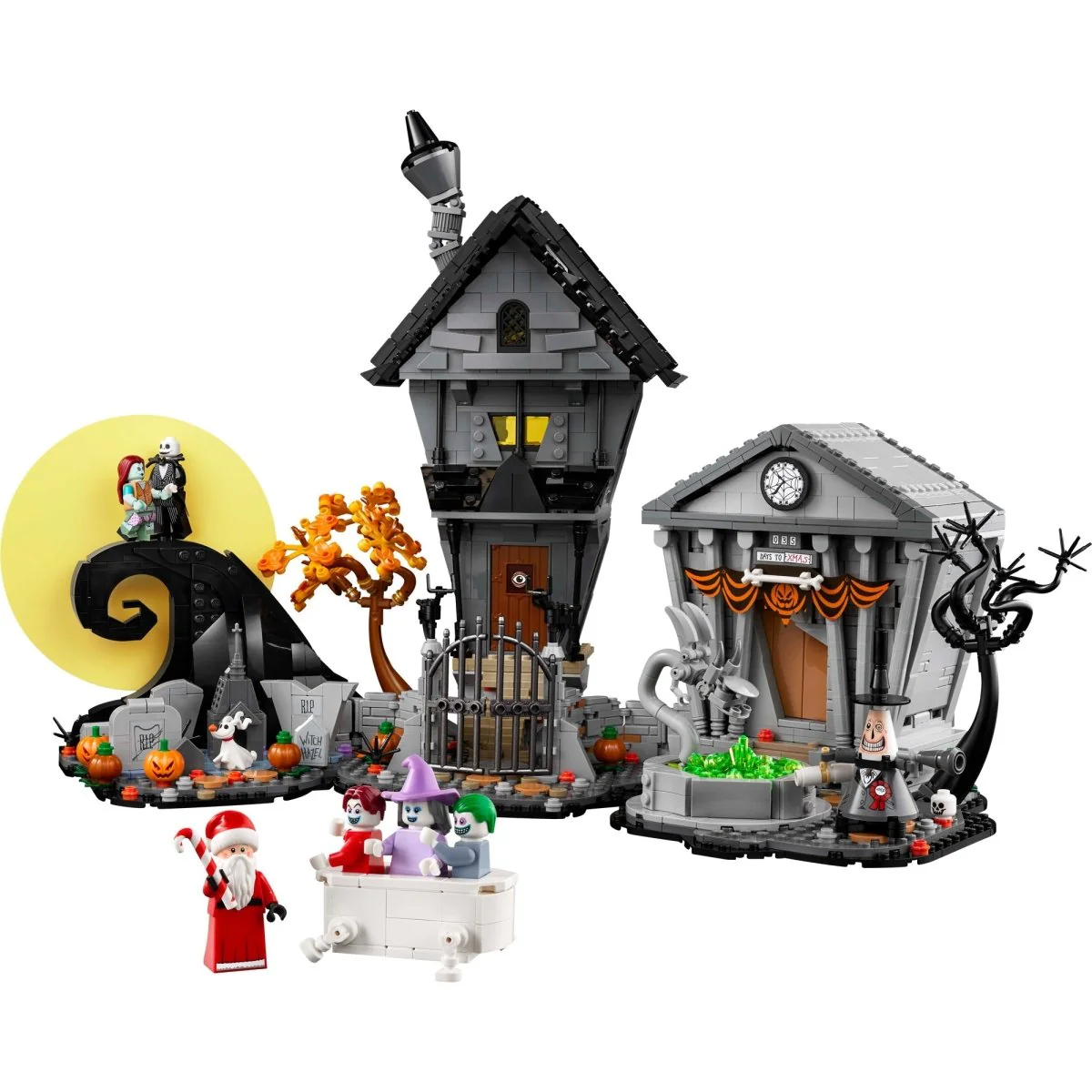 LEGO Ideas Disney Tim Burton's The Nightmare Before Christmas, 21351, Ages 18+, 2193 Pieces - Image 4