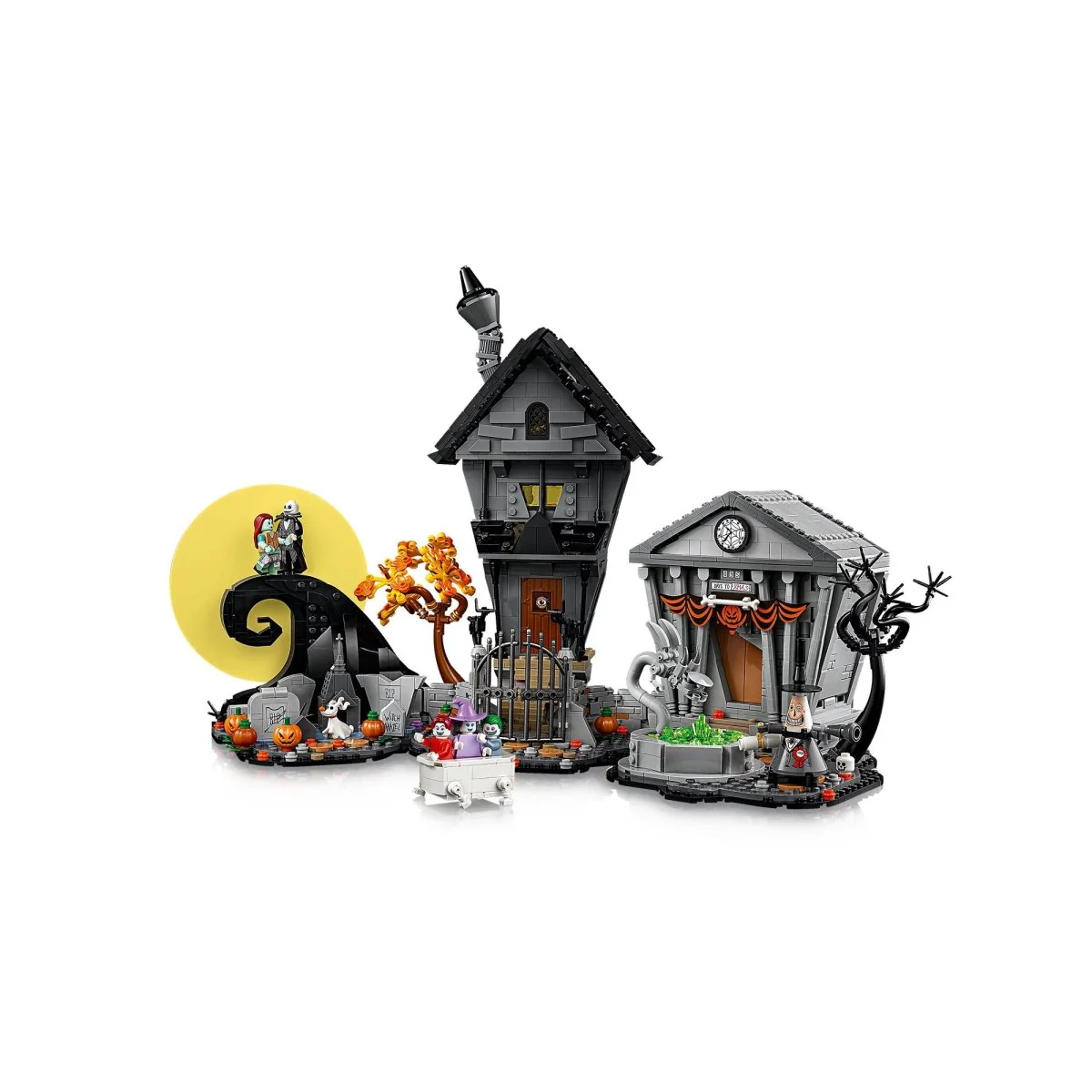 LEGO Ideas Disney Tim Burton's The Nightmare Before Christmas, 21351, Ages 18+, 2193 Pieces - Image 5