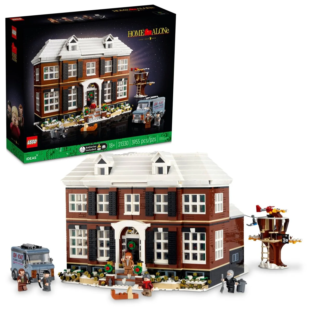 LEGO Ideas Home Alone, 21330, Ages 18+, 3955 Pieces