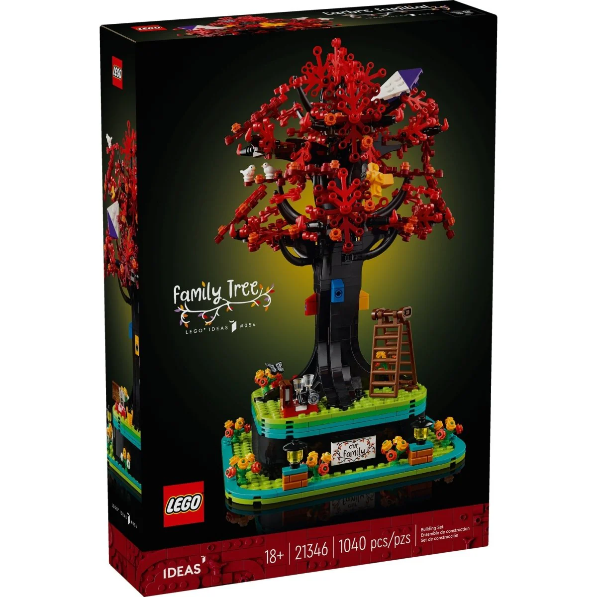 LEGO Ideas Family Tree, 21346, Ages 18+, 1040 Pieces - Image 2