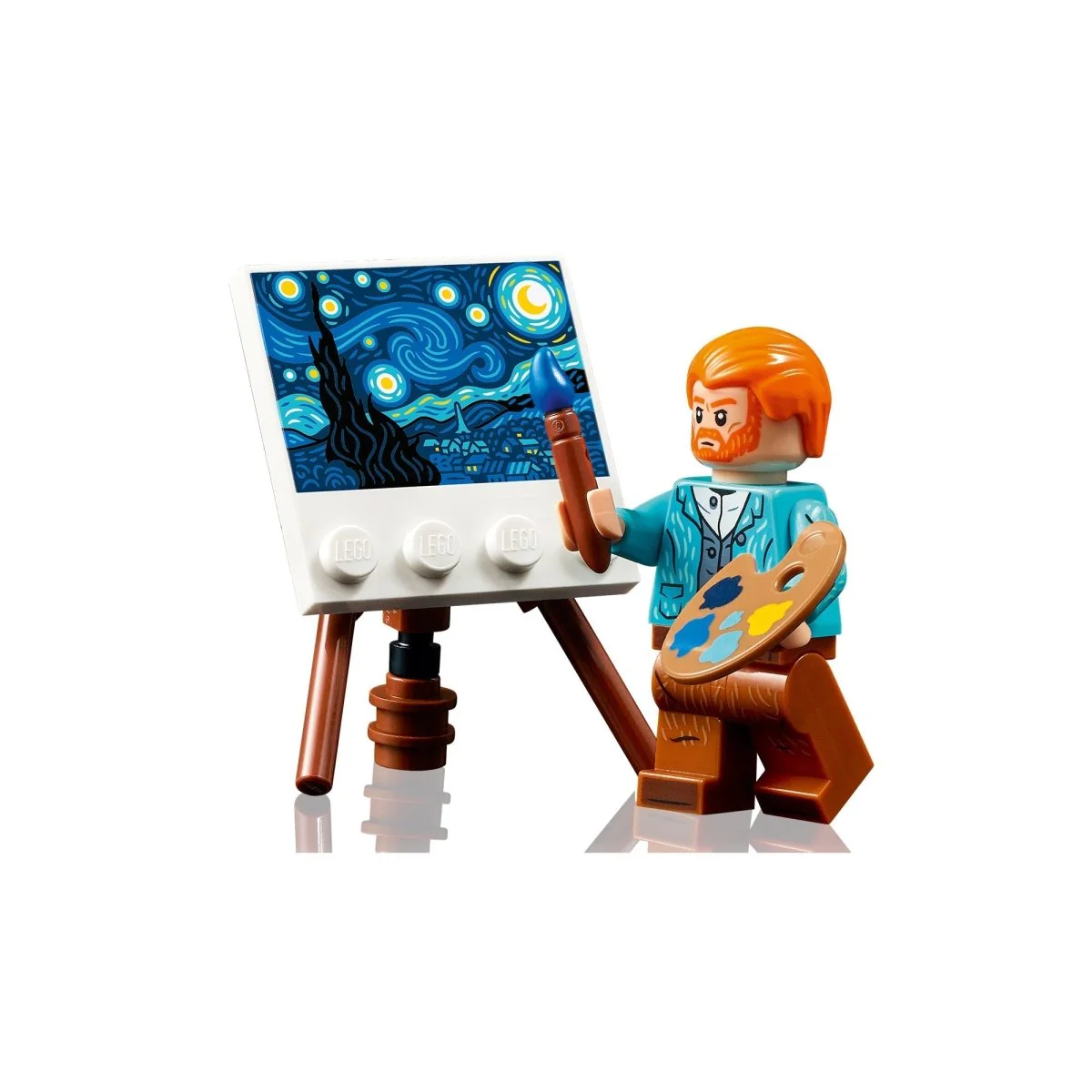 LEGO Ideas Vincent Van Gogh The Starry Night, 21333, Ages 18+, 2316 Pieces - Image 5
