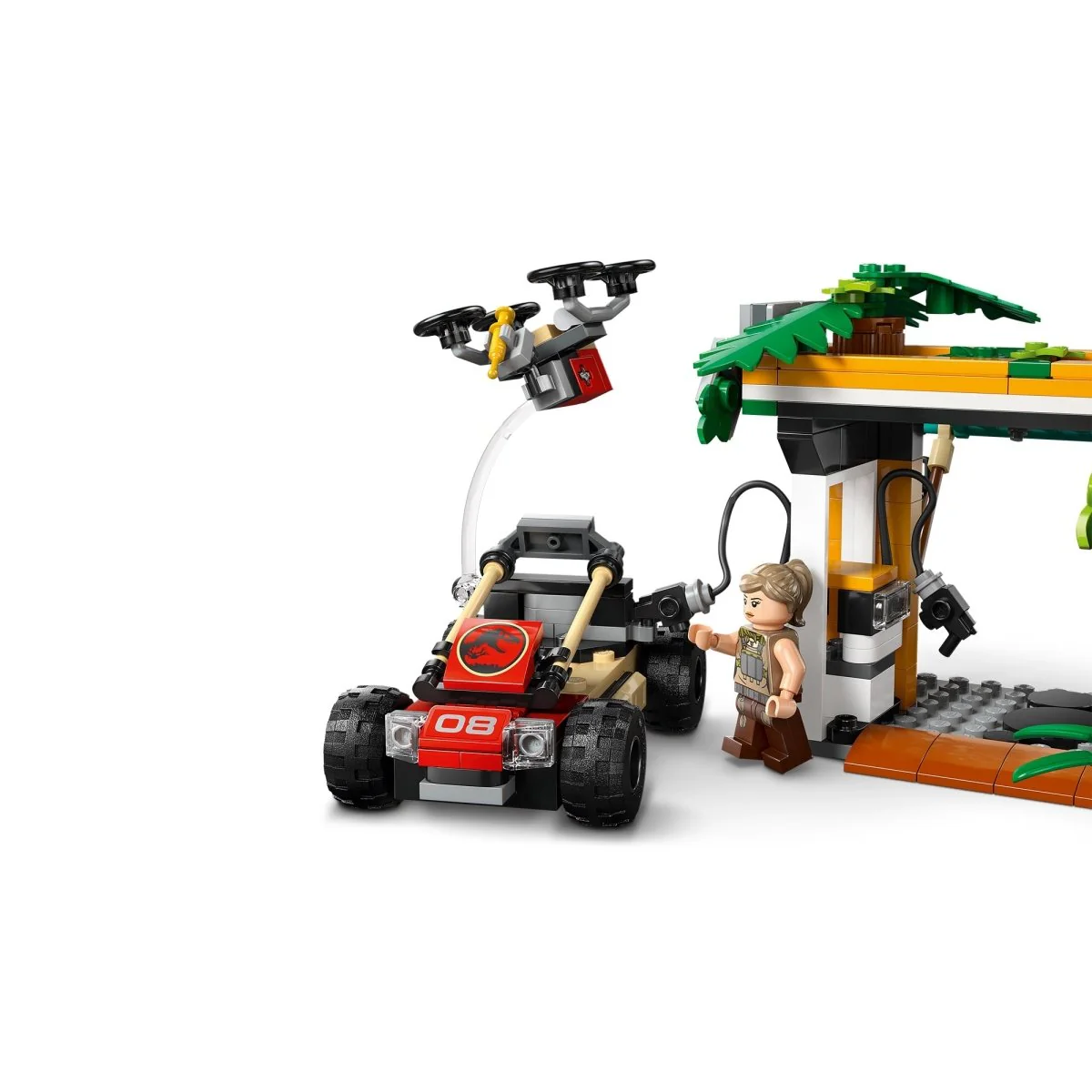 LEGO Jurassic World Raptor & Titanosaurus Tracking Mission, 76973, Ages 7+, 582 Pieces - Image 4