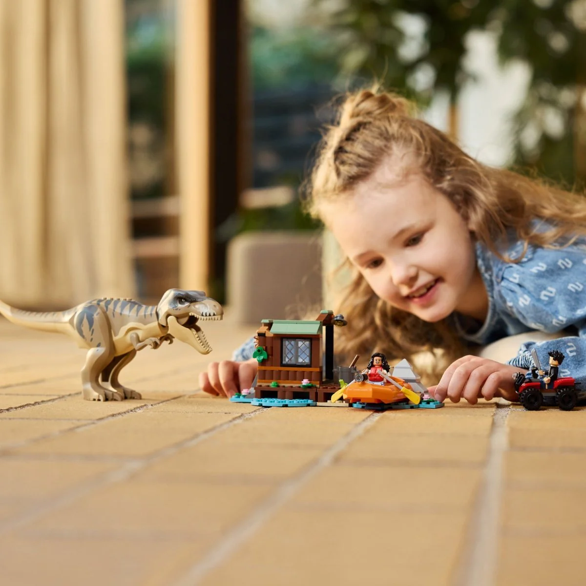 LEGO Jurassic World T. rex River Escape, 76975, Ages 5+, 199 Pieces - Image 11