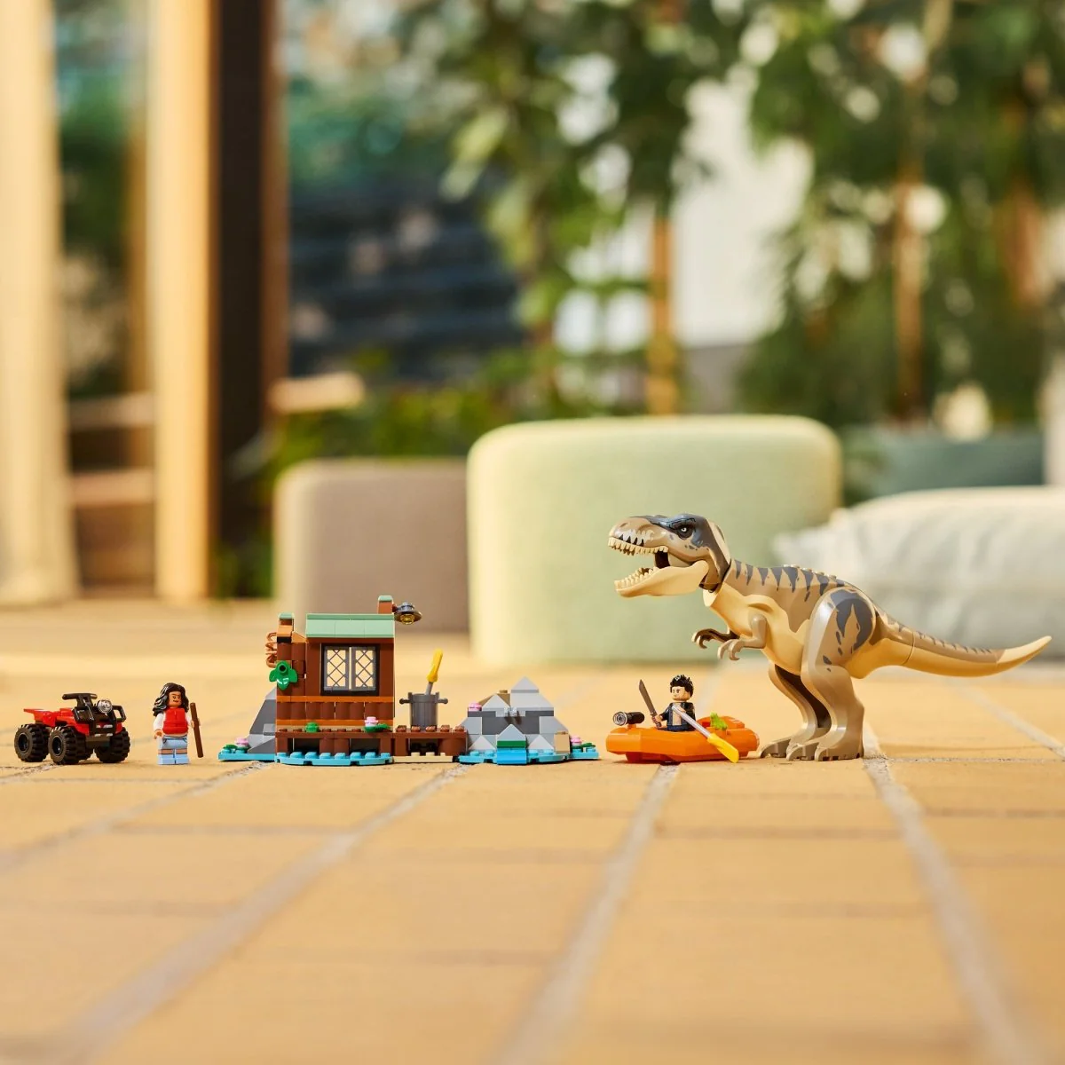 LEGO Jurassic World T. rex River Escape, 76975, Ages 5+, 199 Pieces - Image 12