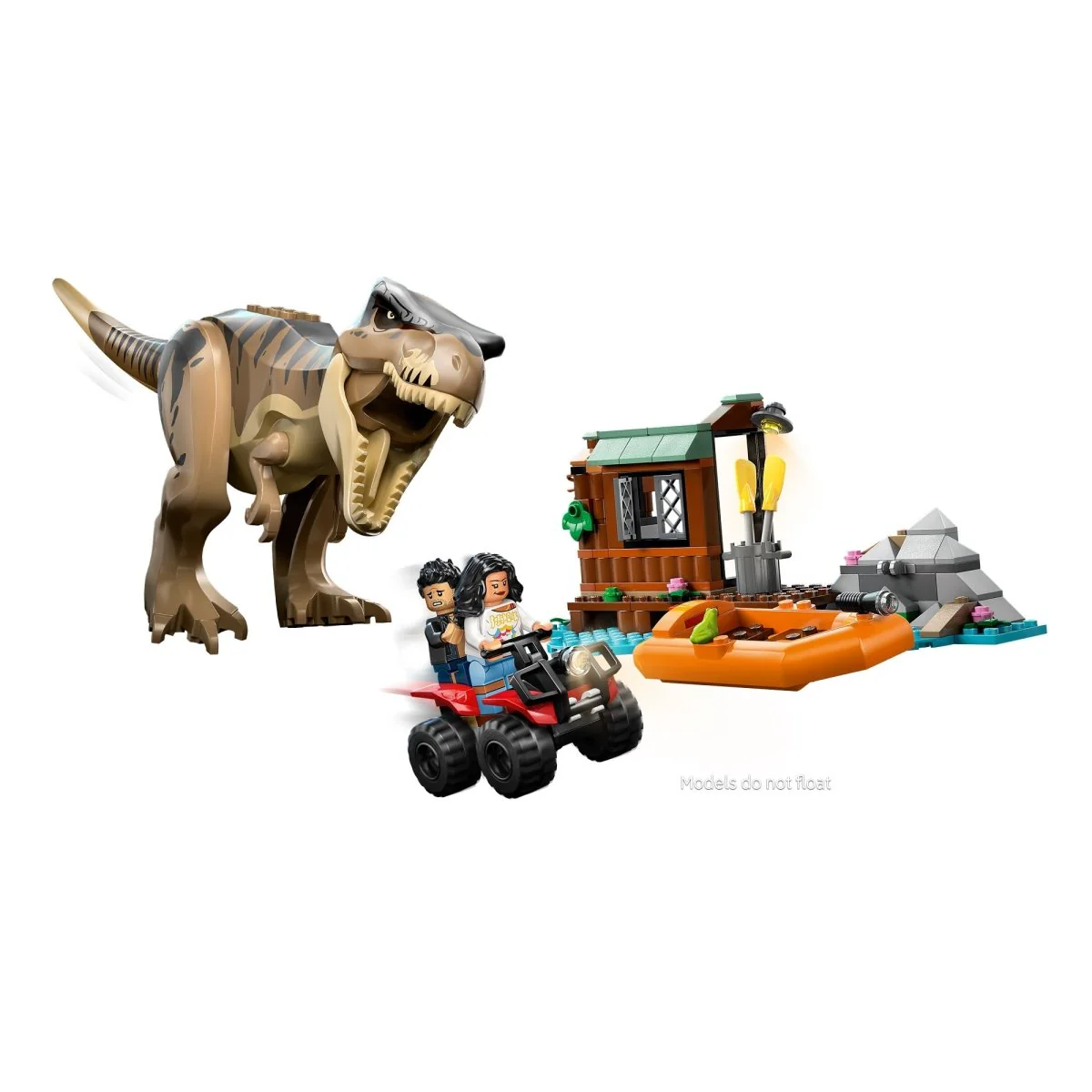 LEGO Jurassic World T. rex River Escape, 76975, Ages 5+, 199 Pieces - Image 5
