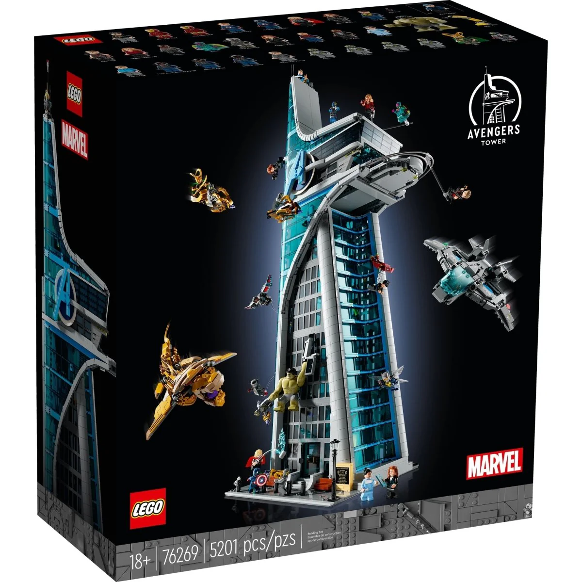 LEGO Marvel Avengers Tower, 76269, Ages 18+, 5201 Pieces - Image 2