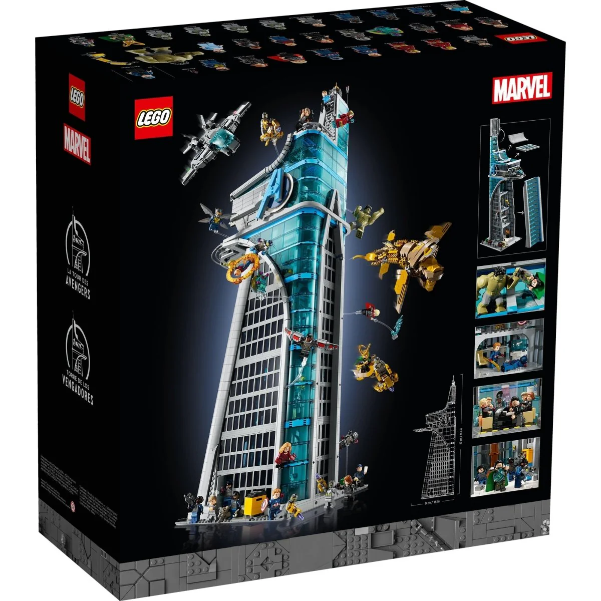 LEGO Marvel Avengers Tower, 76269, Ages 18+, 5201 Pieces - Image 4