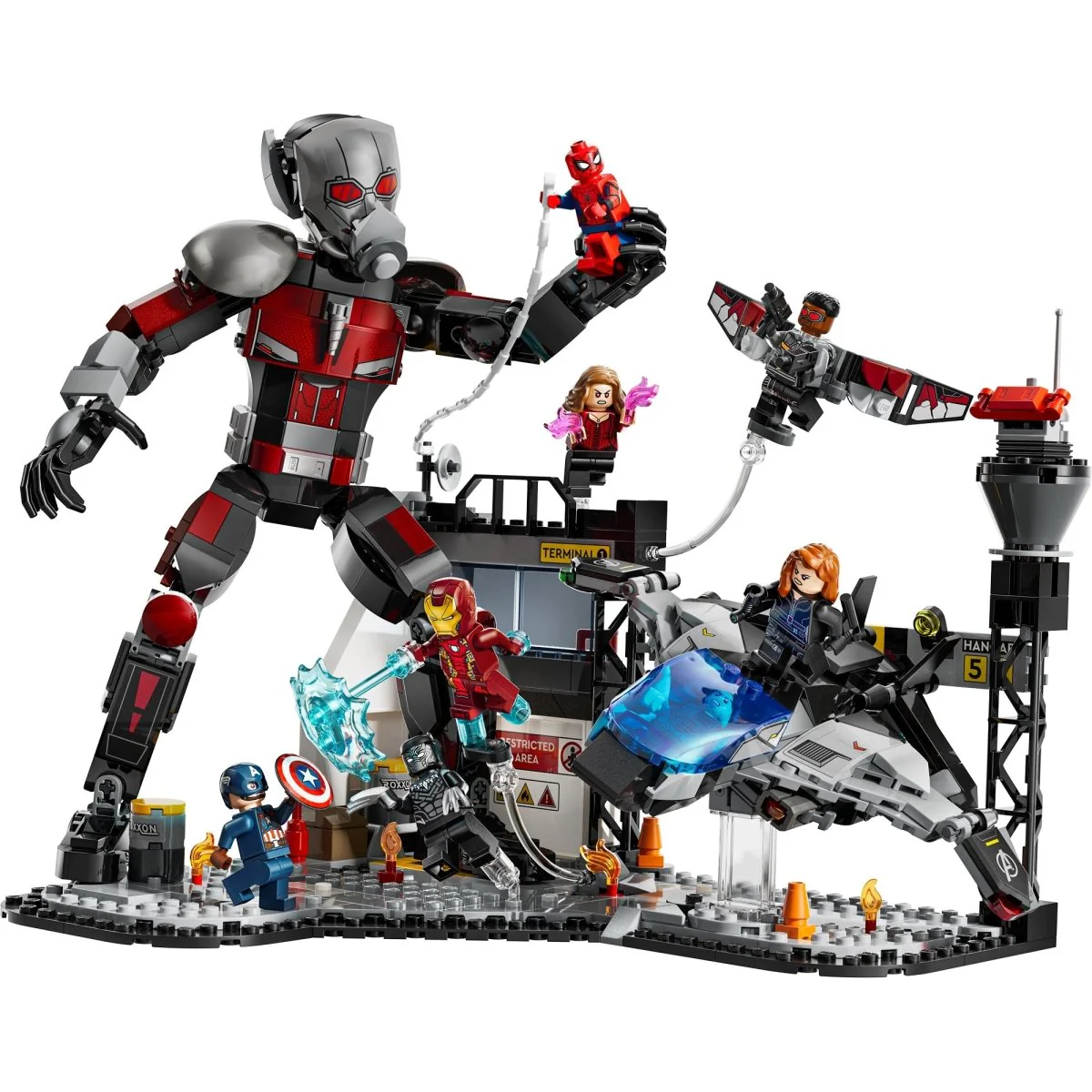 LEGO Marvel Captain America: Civil War Action Battle, 76314, Ages 10+, 736 Pieces - Image 4