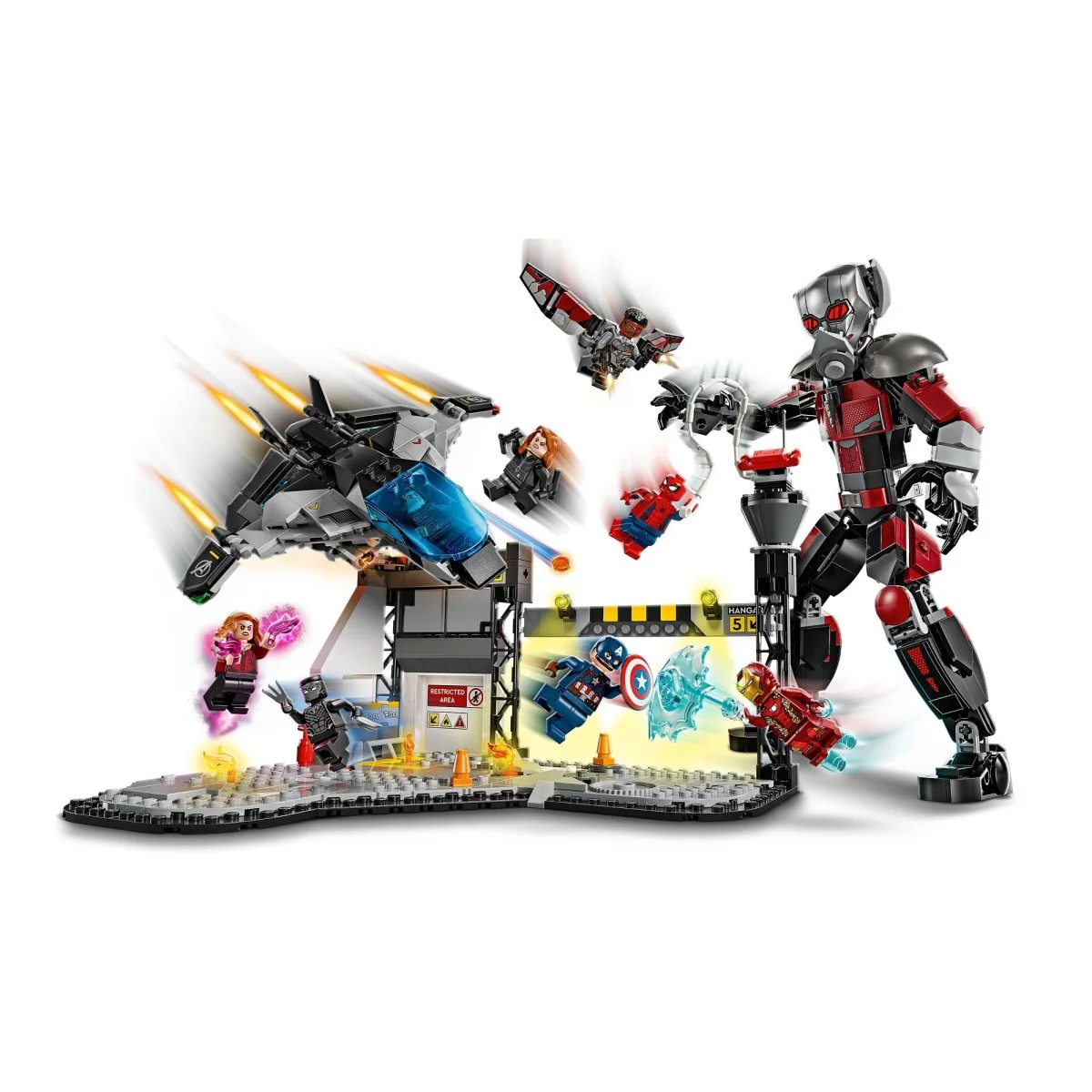 LEGO Marvel Captain America: Civil War Action Battle, 76314, Ages 10+, 736 Pieces - Image 5