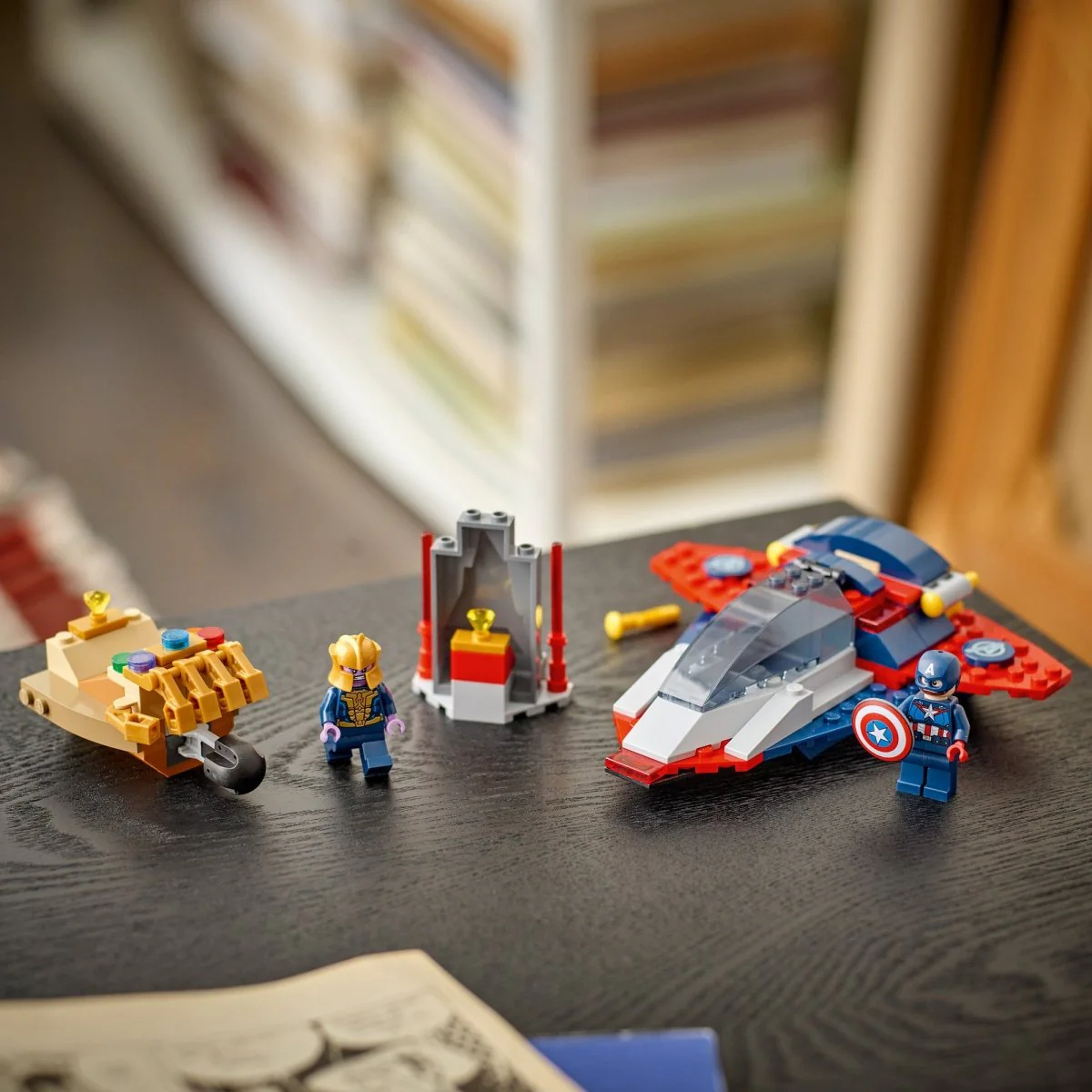 LEGO Marvel Captain America vs. Thanos, 76319, Ages 4+, 107 Pieces - Image 10