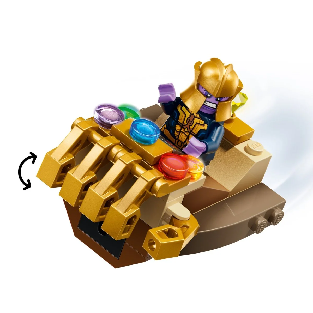 LEGO Marvel Captain America vs. Thanos, 76319, Ages 4+, 107 Pieces - Image 6