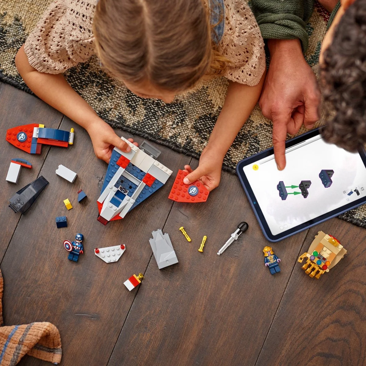 LEGO Marvel Captain America vs. Thanos, 76319, Ages 4+, 107 Pieces - Image 8