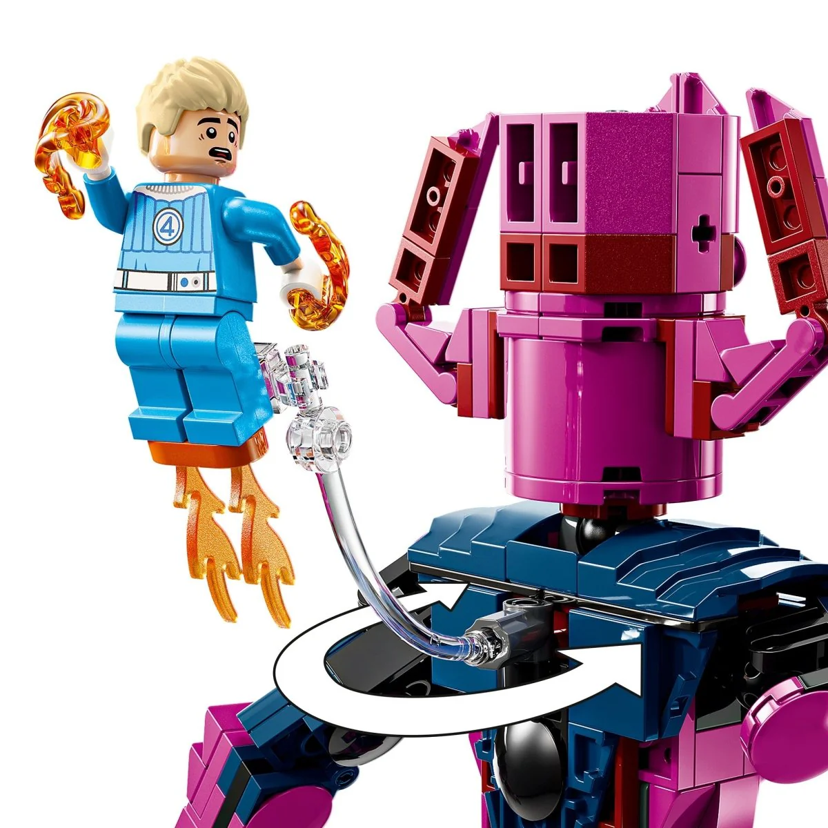 LEGO Marvel Fantastic Four vs. Galactus Construction Figure, 76316, Ages 9+, 427 Pieces - Image 6