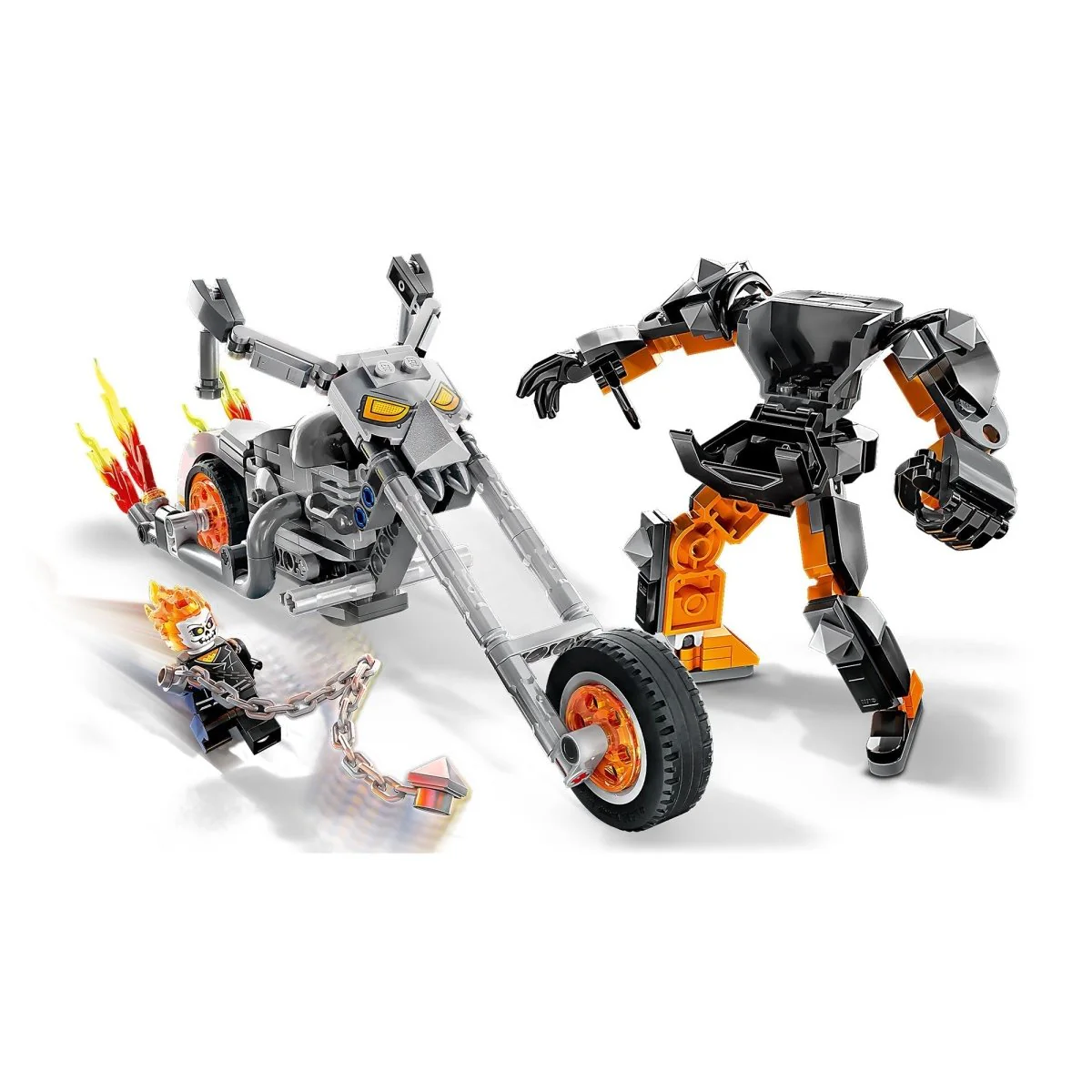 LEGO Marvel Ghost Rider Mech & Bike, 76245, Ages 7+, 264 Pieces - Image 5