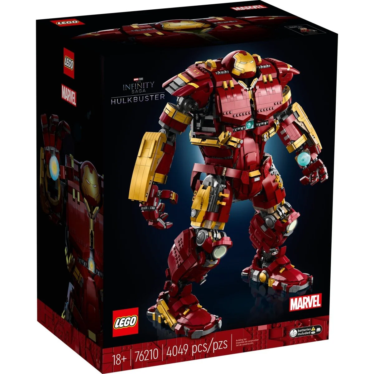 LEGO Marvel Hulkbuster, 76210, Ages 18+, 4049 Pieces - Image 2