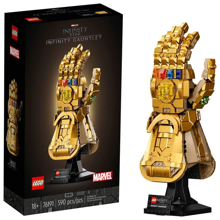 LEGO Marvel Infinity Gautlet, 76191, Ages 18+, 590 Pieces