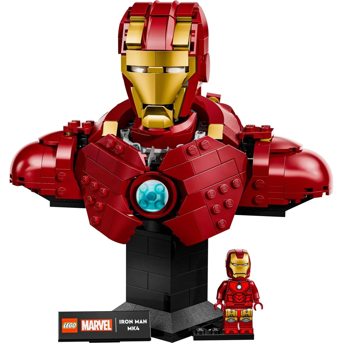 LEGO Marvel Iron Man MK4 Bust, 76327, Ages 18+, 436 Pieces - Image 10