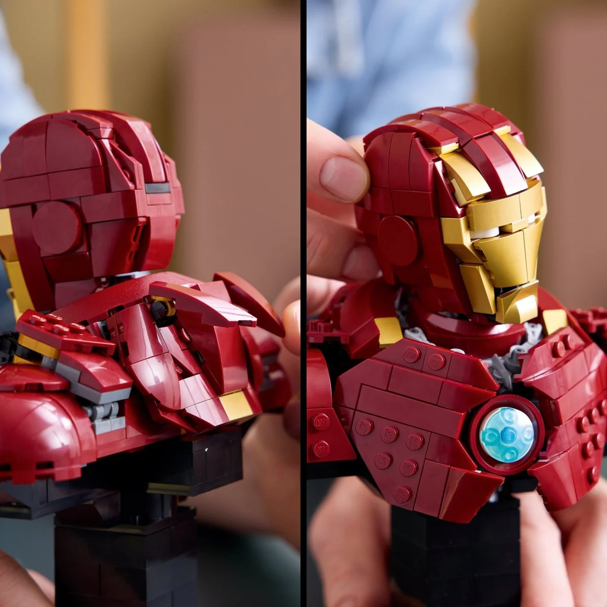 LEGO Marvel Iron Man MK4 Bust, 76327, Ages 18+, 436 Pieces - Image 6