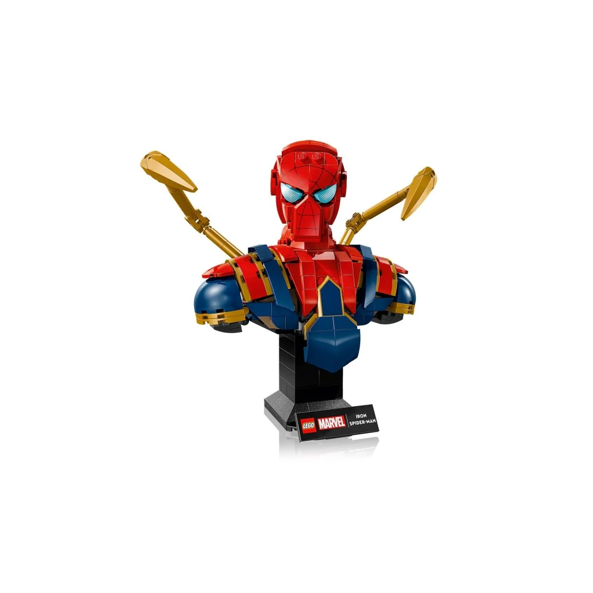 LEGO Marvel Iron Spider-Man Bust, 76326, Ages 18+, 379 Pieces - Image 5