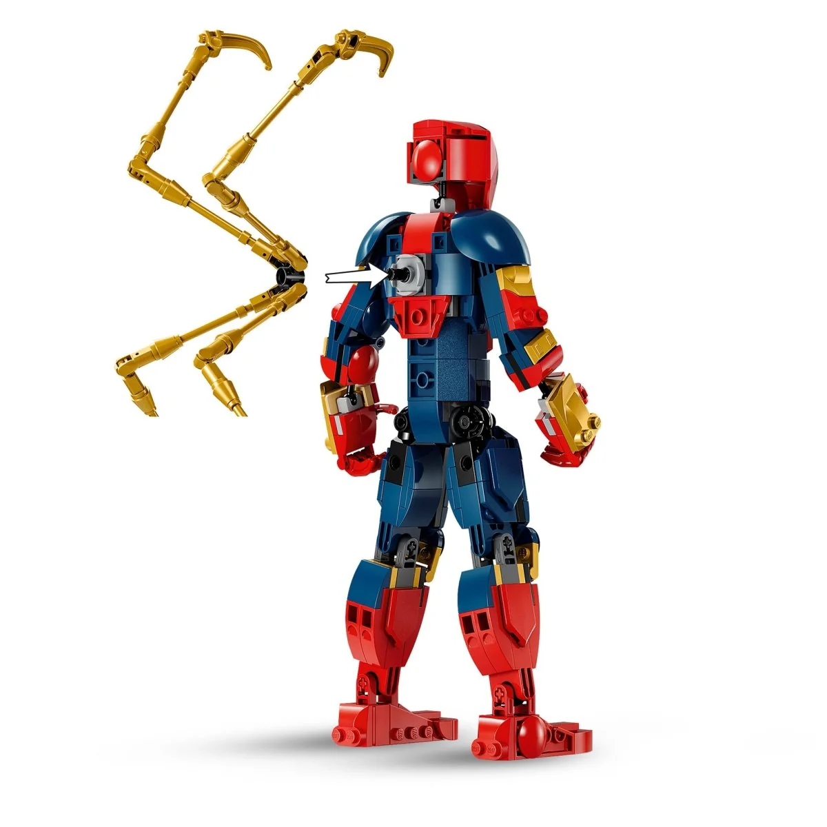 LEGO Marvel Iron Spider-Man Construction Figure, 76298, Ages 8+, 303 Pieces - Image 6