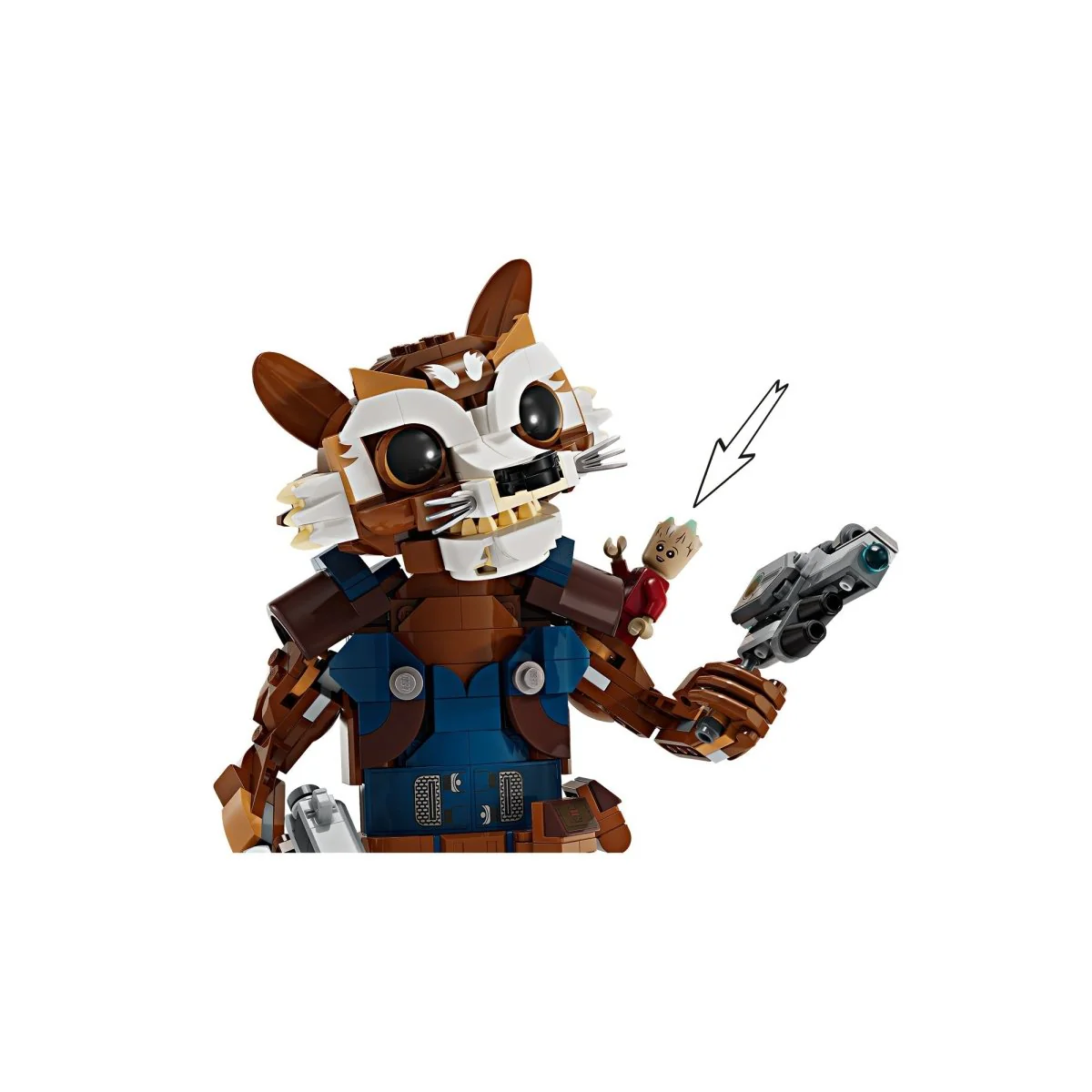 LEGO Marvel Rocket & Baby Groot, 76282, Ages 10+, 566 Pieces - Image 4