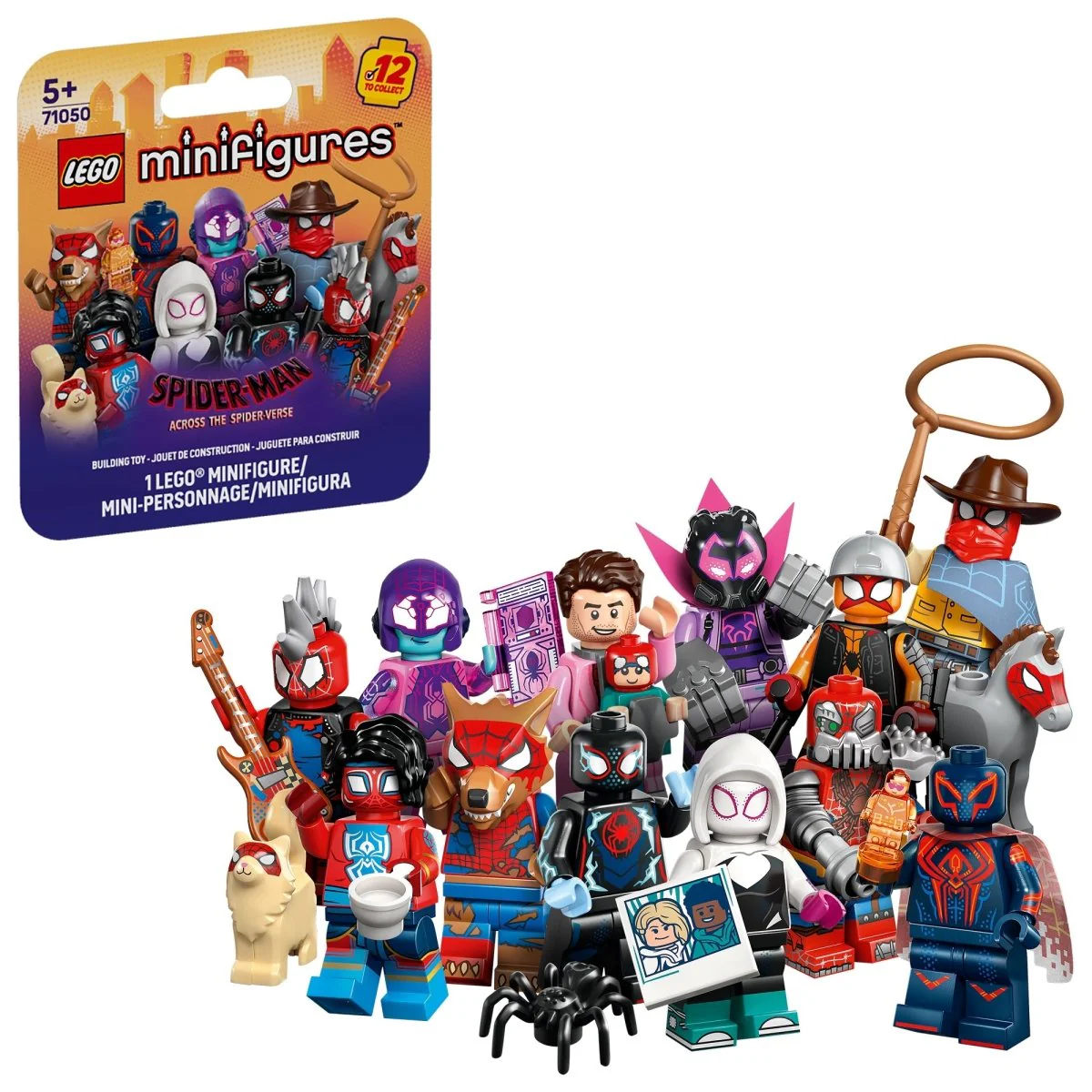 LEGO Marvel Spider-Man: Across the Spider-Verse, 71050, Ages 4+, 8 Pieces