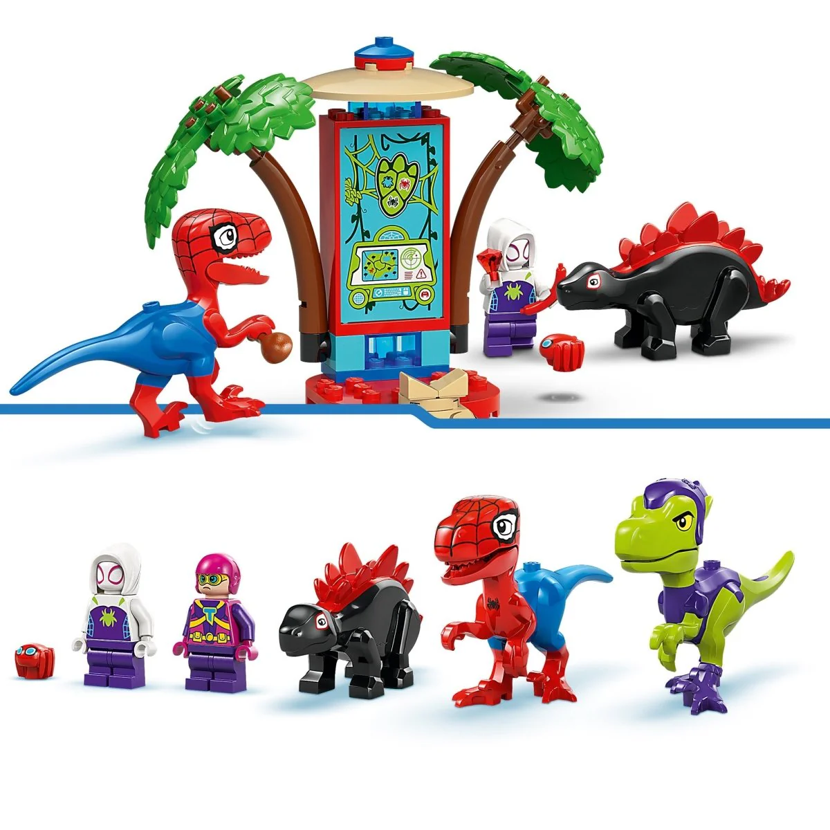 LEGO Marvel Spidey and Gobby's Raptor Battle at Tree House HQ, 11200, Ages 4+, 143 Pieces - Image 8