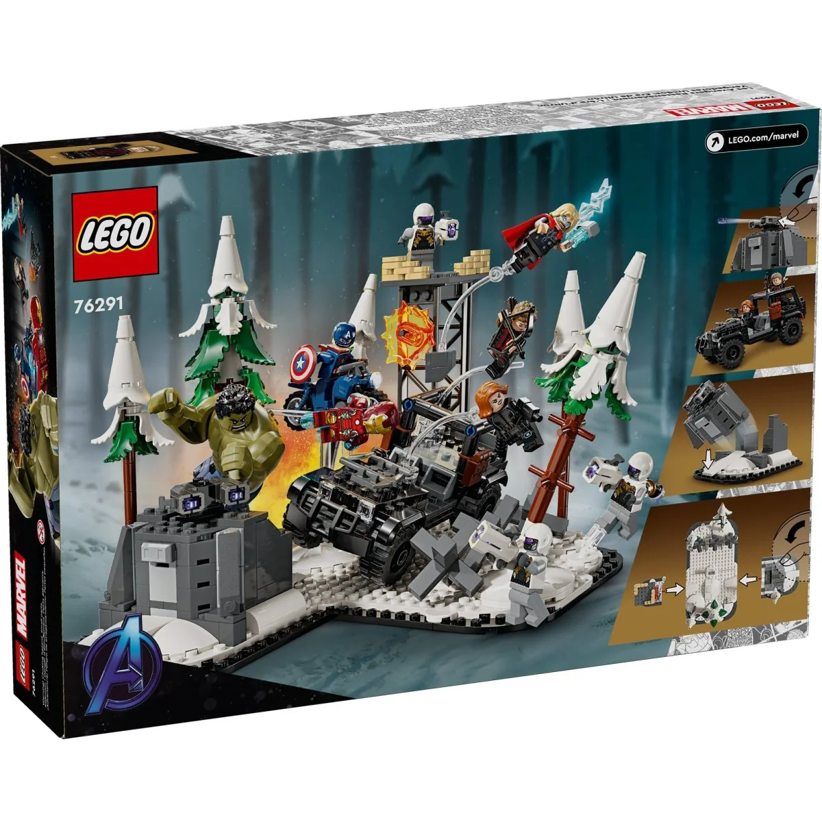 LEGO Marvel The Avengers Assemble: Age of Ultron, 76291, Ages 10+, 613 Pieces - Image 3