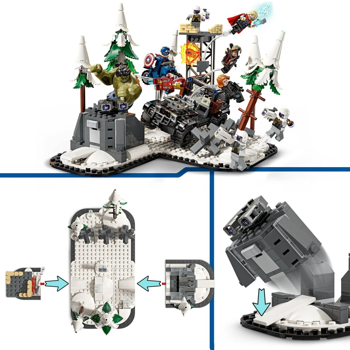 LEGO Marvel The Avengers Assemble: Age of Ultron, 76291, Ages 10+, 613 Pieces - Image 9