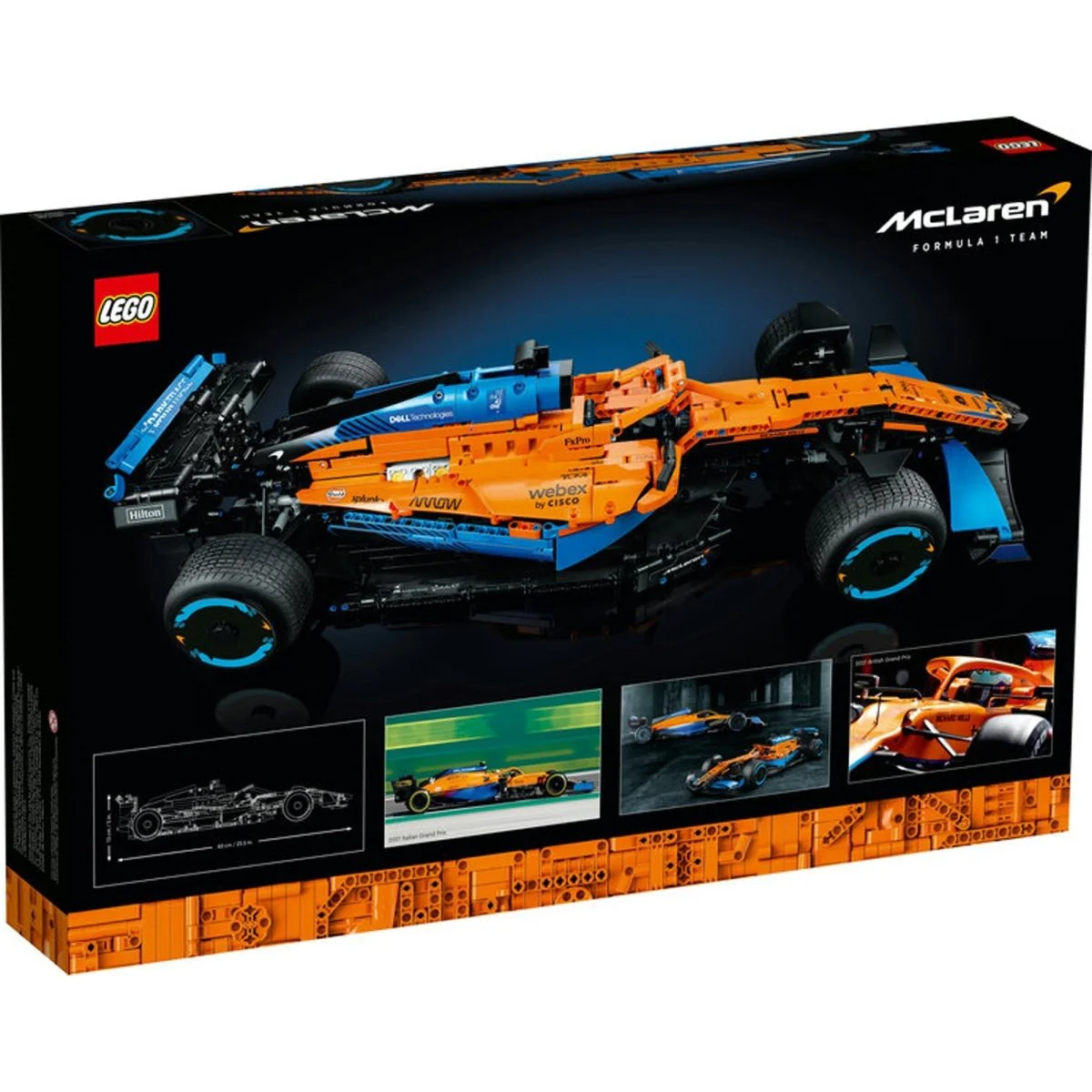 LEGO Technic McLaren Formula 1™ Race Car, 42141, Ages 18+, 1432 Pieces - Image 4