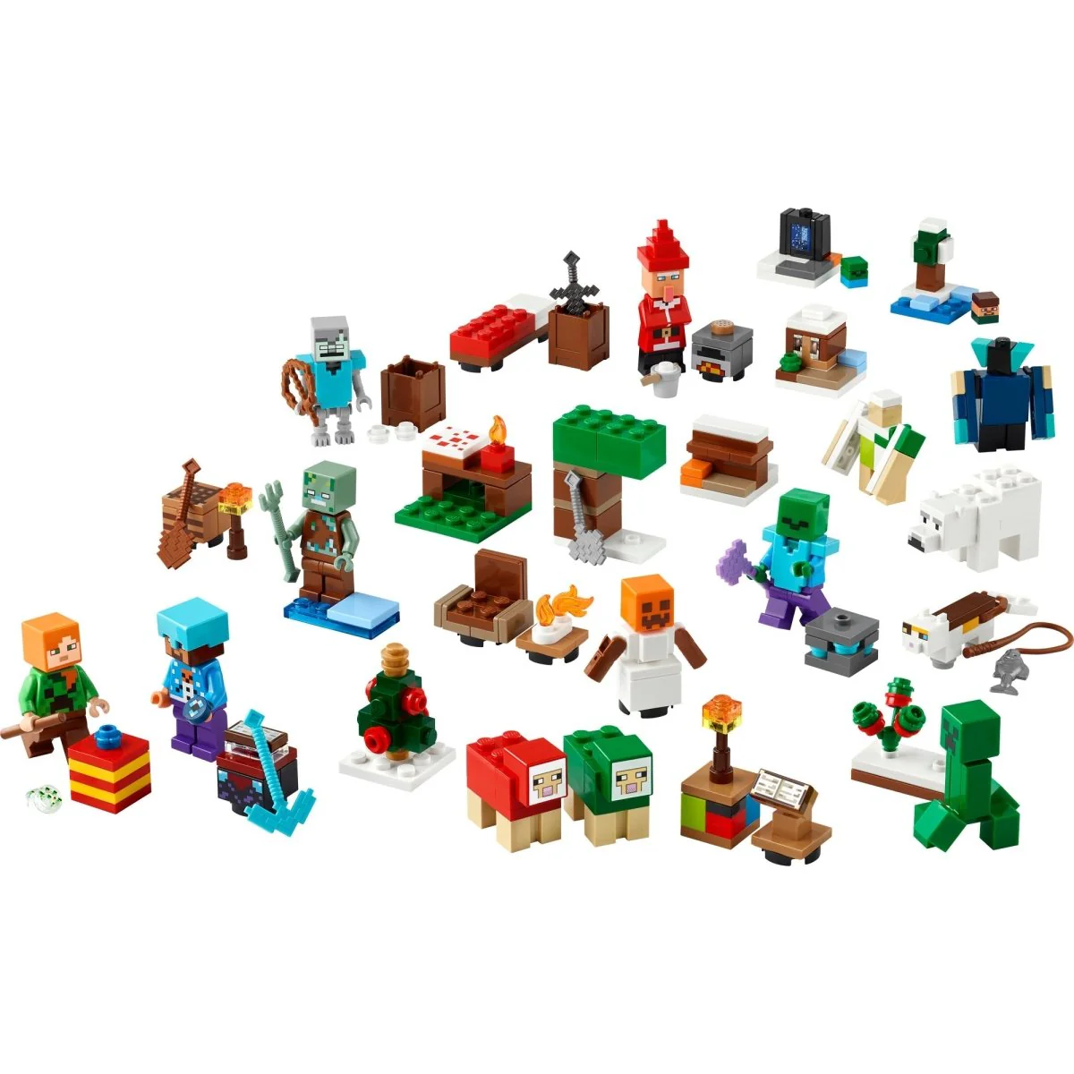 LEGO Minecraft Advent Calendar 2025, 21280, Ages 7+, 300 Pieces - Image 4